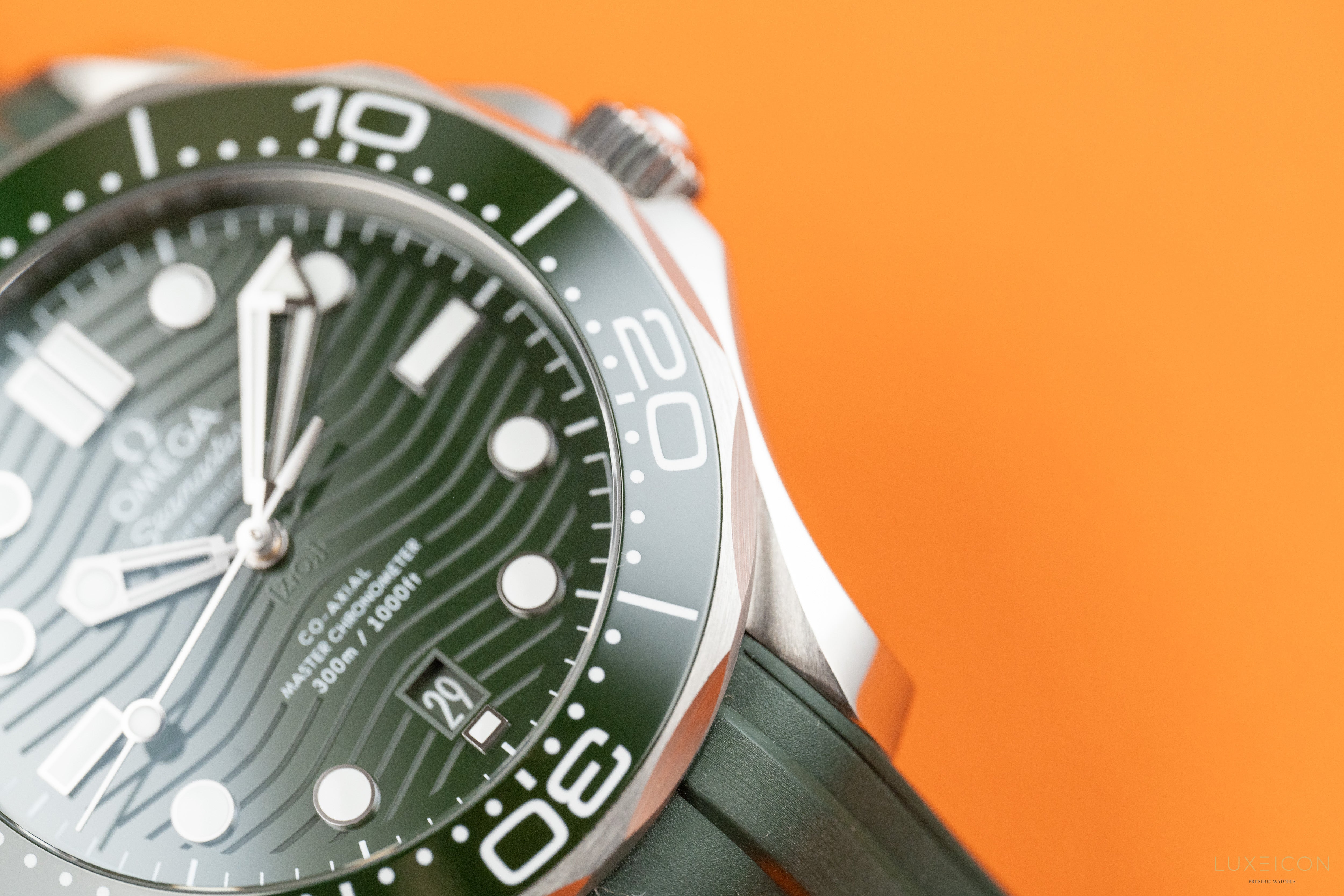 Omega Seamaster Diver 300 Co-Axial Chronometer Green 42mm Stainless Steel 2024