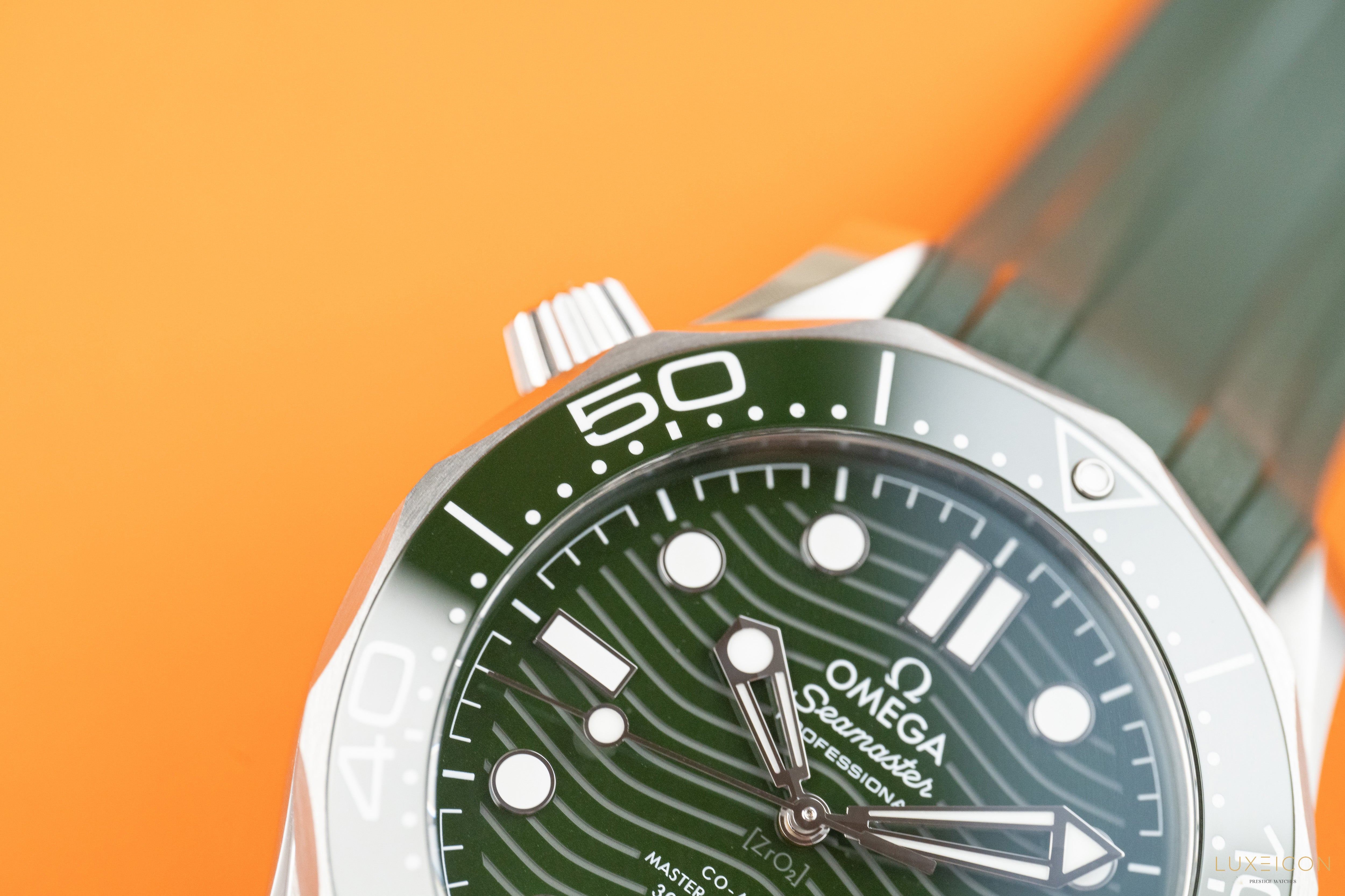 Omega Seamaster Diver 300 Co-Axial Chronometer Green 42mm Stainless Steel 2024