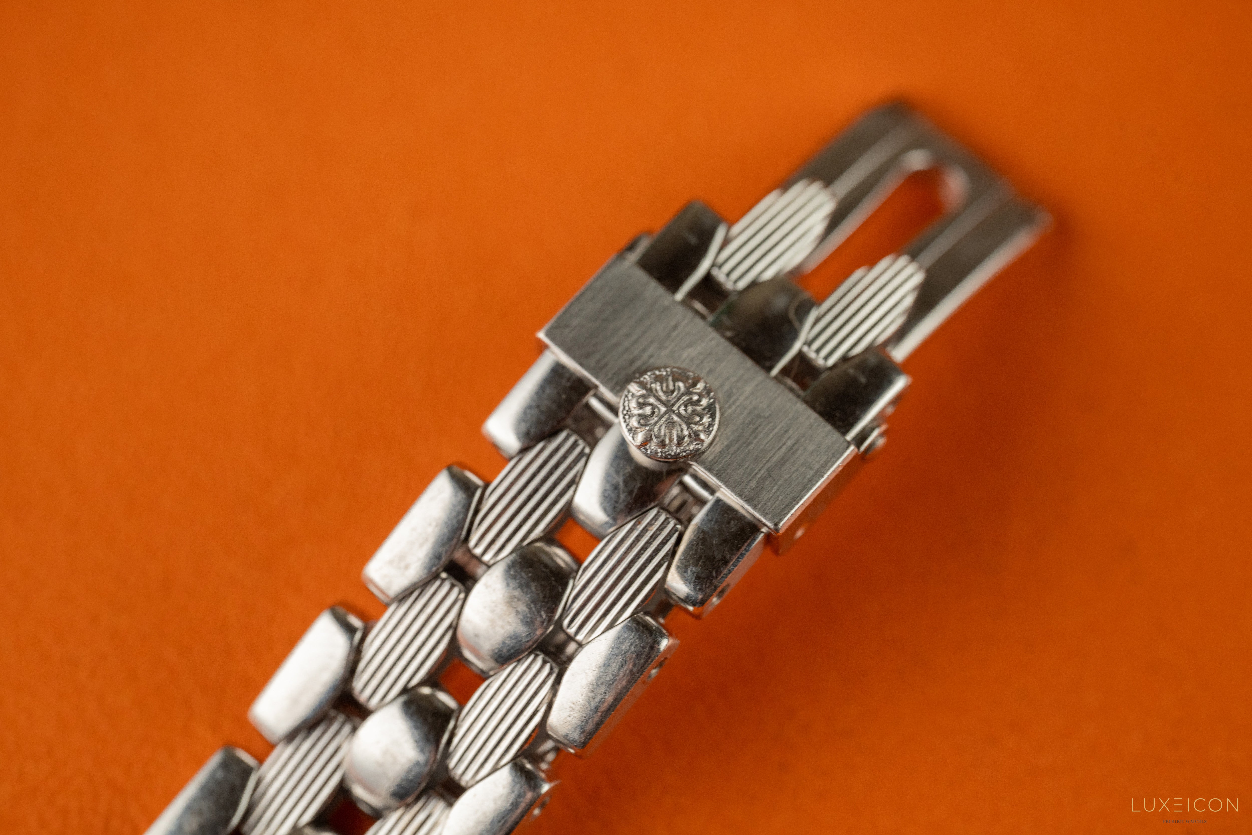 Patek Philippe Neptune White Gold Diamond Bracelet with Mother of Pearl Diamond Dial 4881/120G