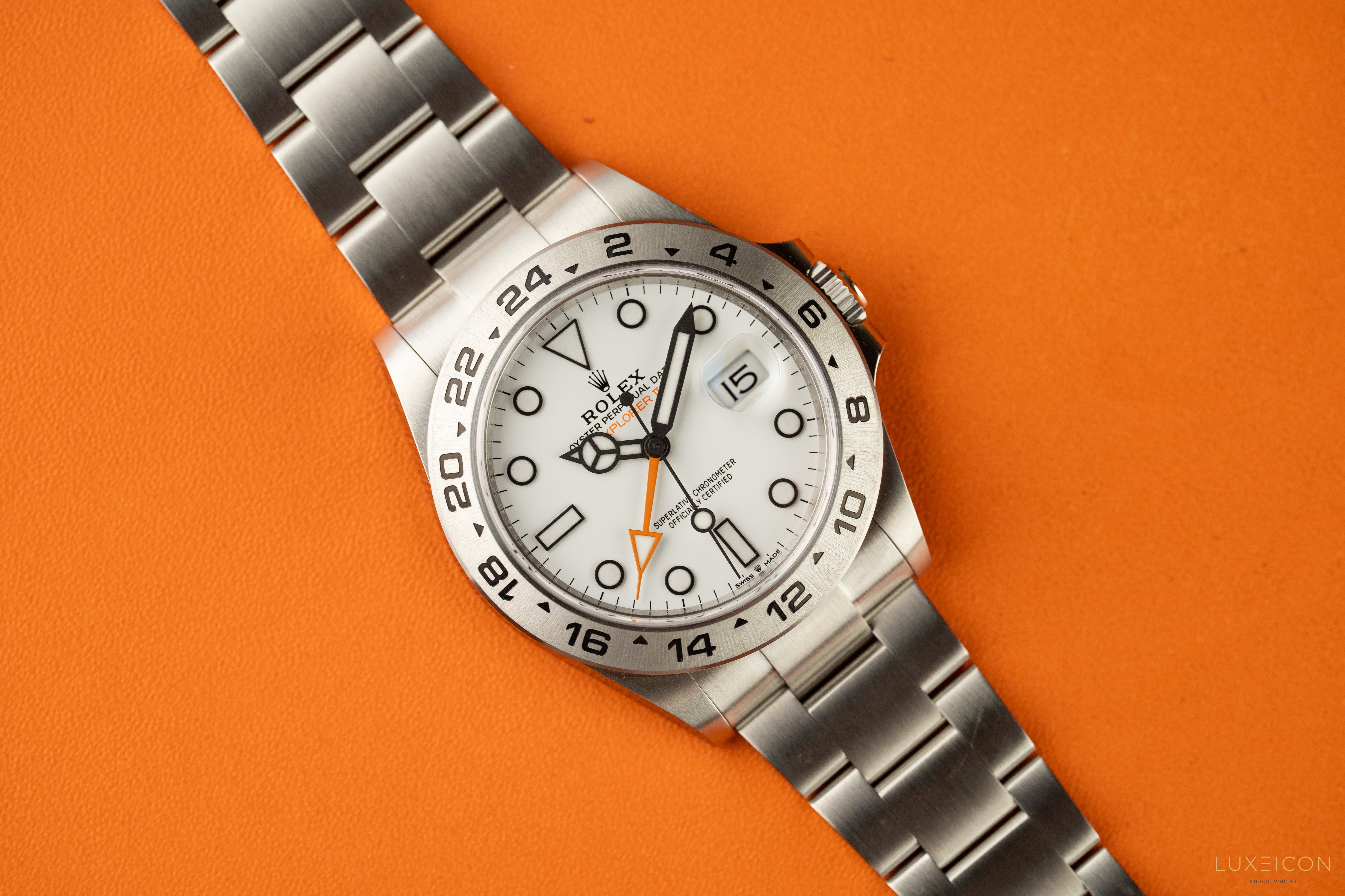 Rolex Explorer II 226570 White Polar Dial 42mm Stainless Steel 2022