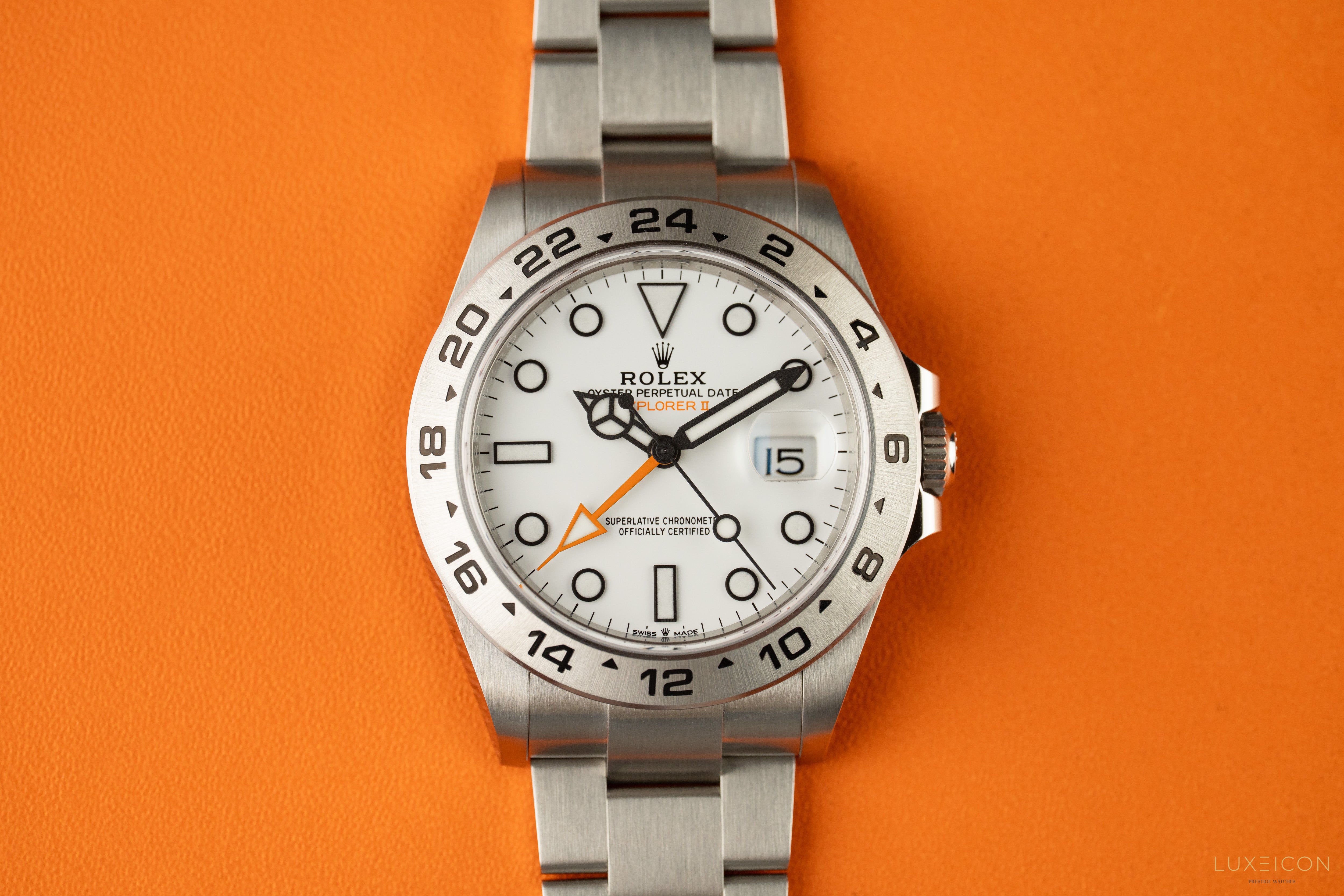 Rolex Explorer II 226570 White Polar Dial 42mm Stainless Steel 2022