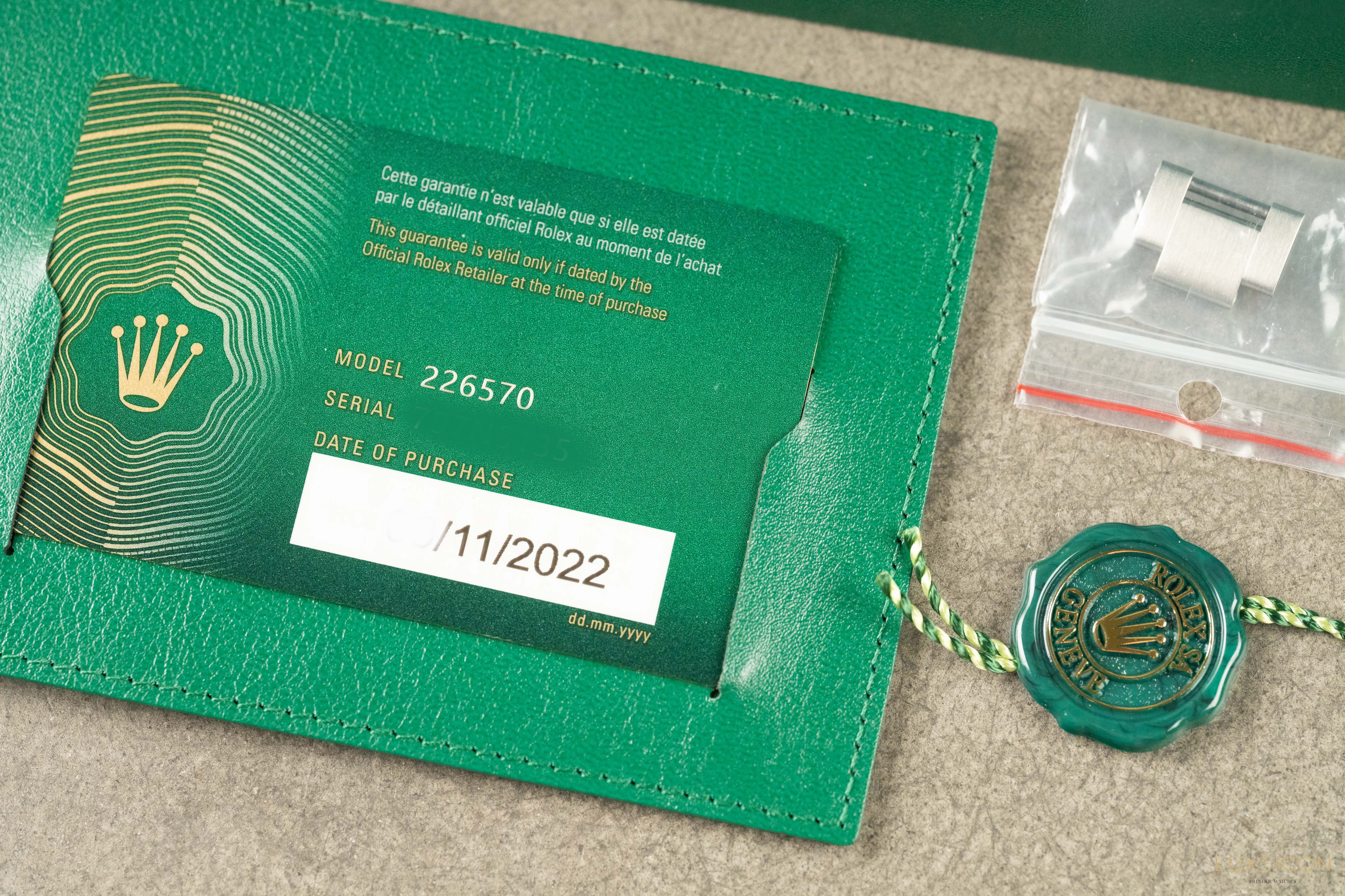 Rolex Explorer II 226570 White Polar Dial 42mm Stainless Steel 2022