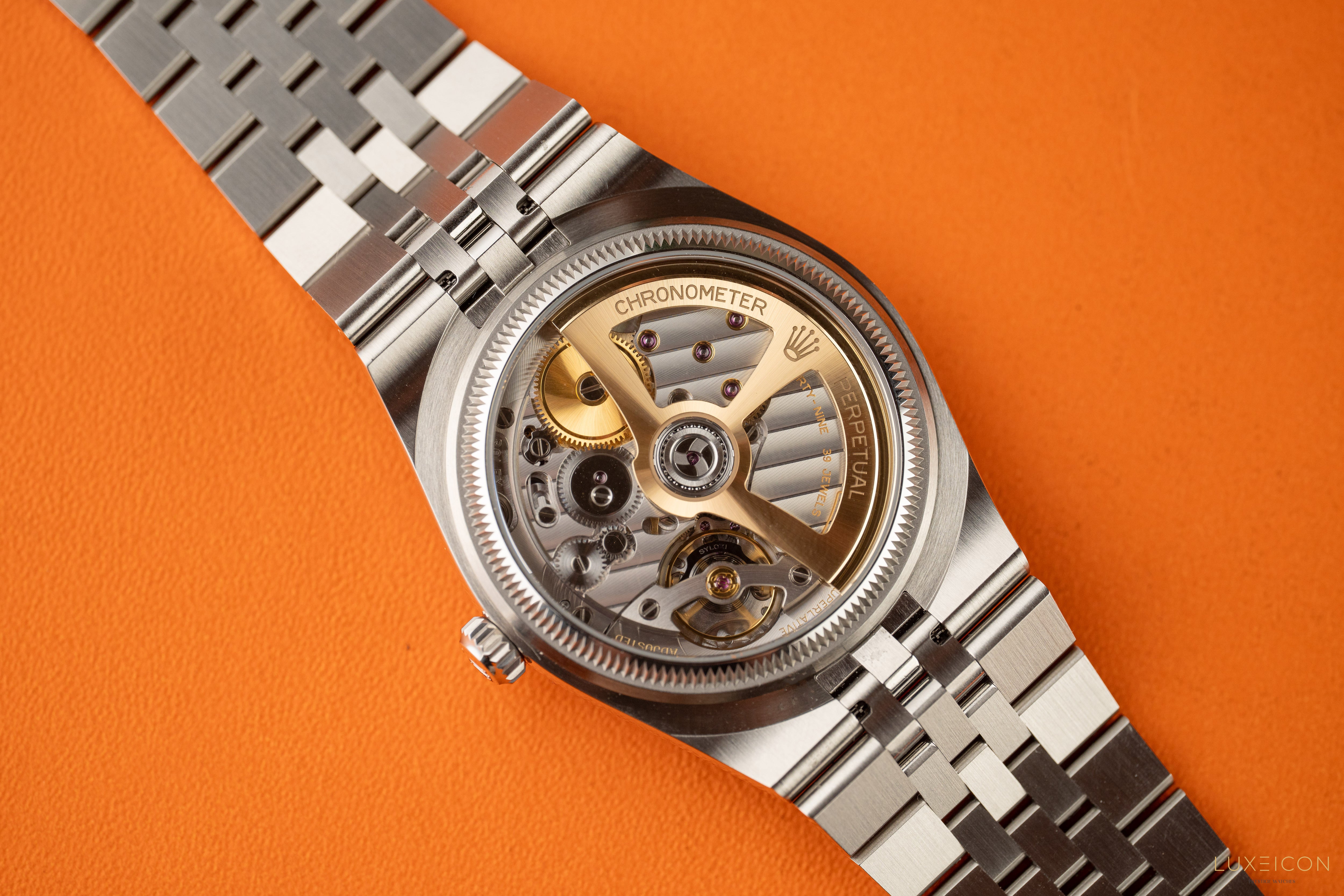 Rolex Land-Dweller 127234 36mm White Honeycomb Flat Jubilee 2026