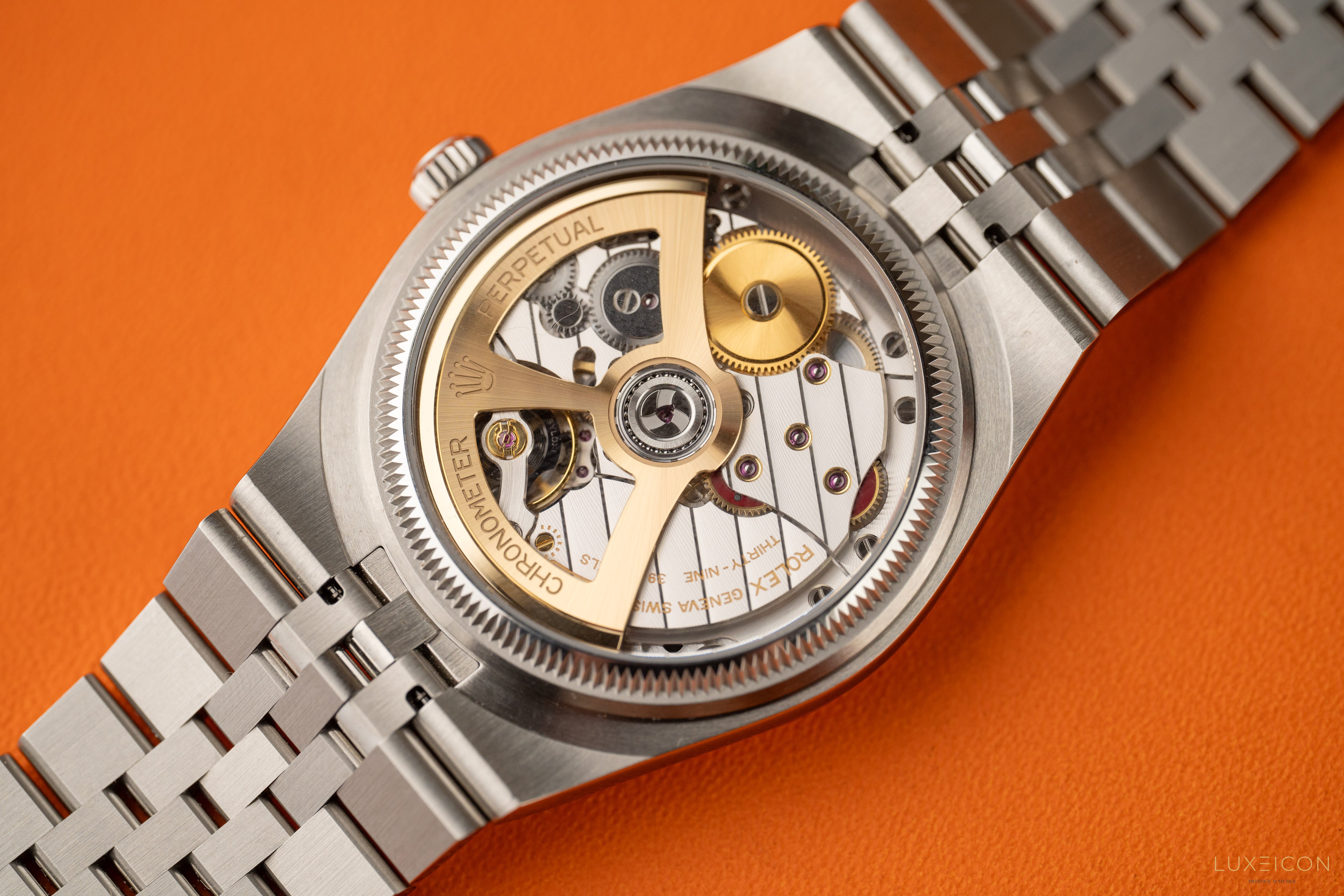 Rolex Land-Dweller 127234 36mm White Honeycomb Flat Jubilee 2026