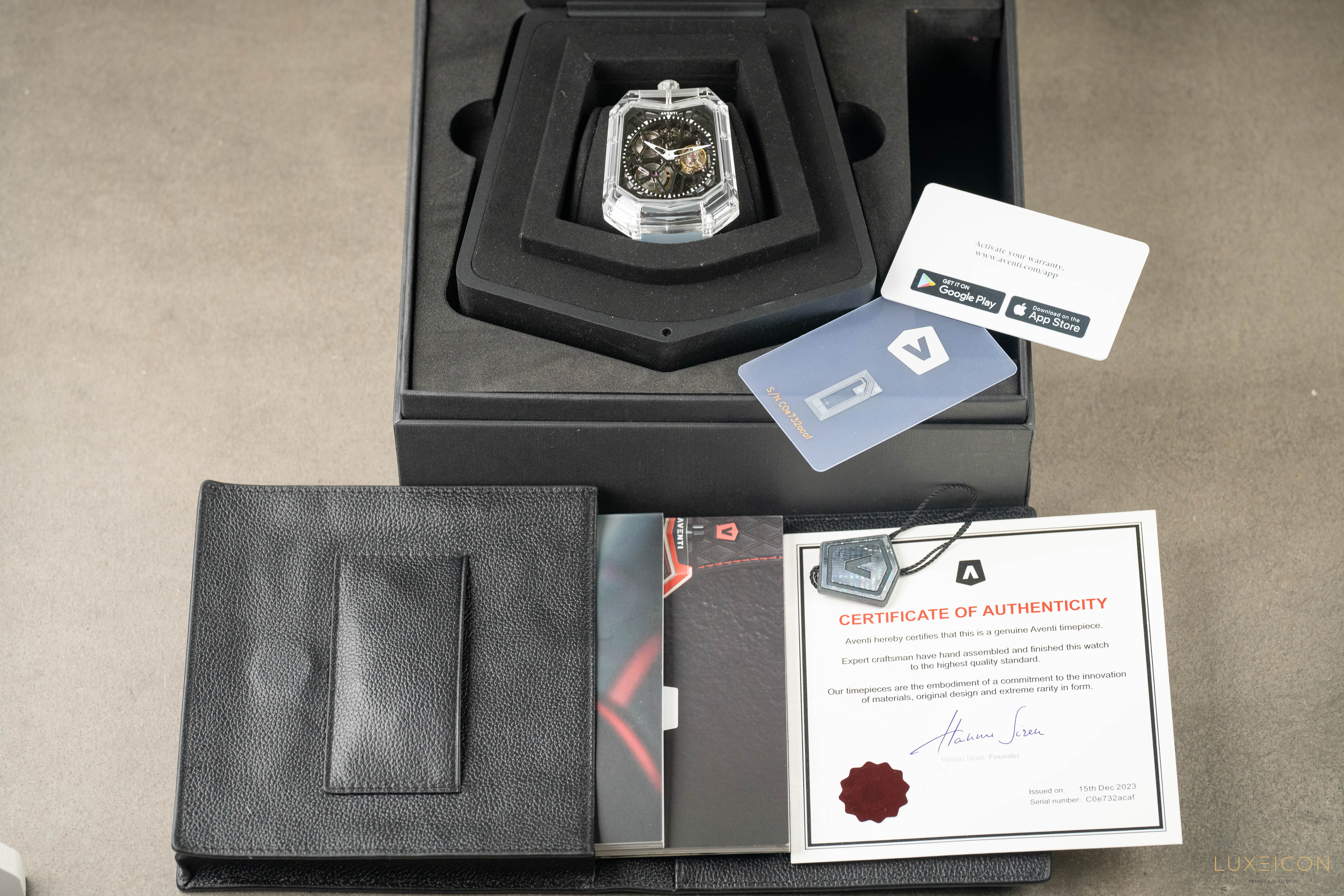 Aventi A11-01 Aventi A11 Pure Sapphire Tourbillon 2023