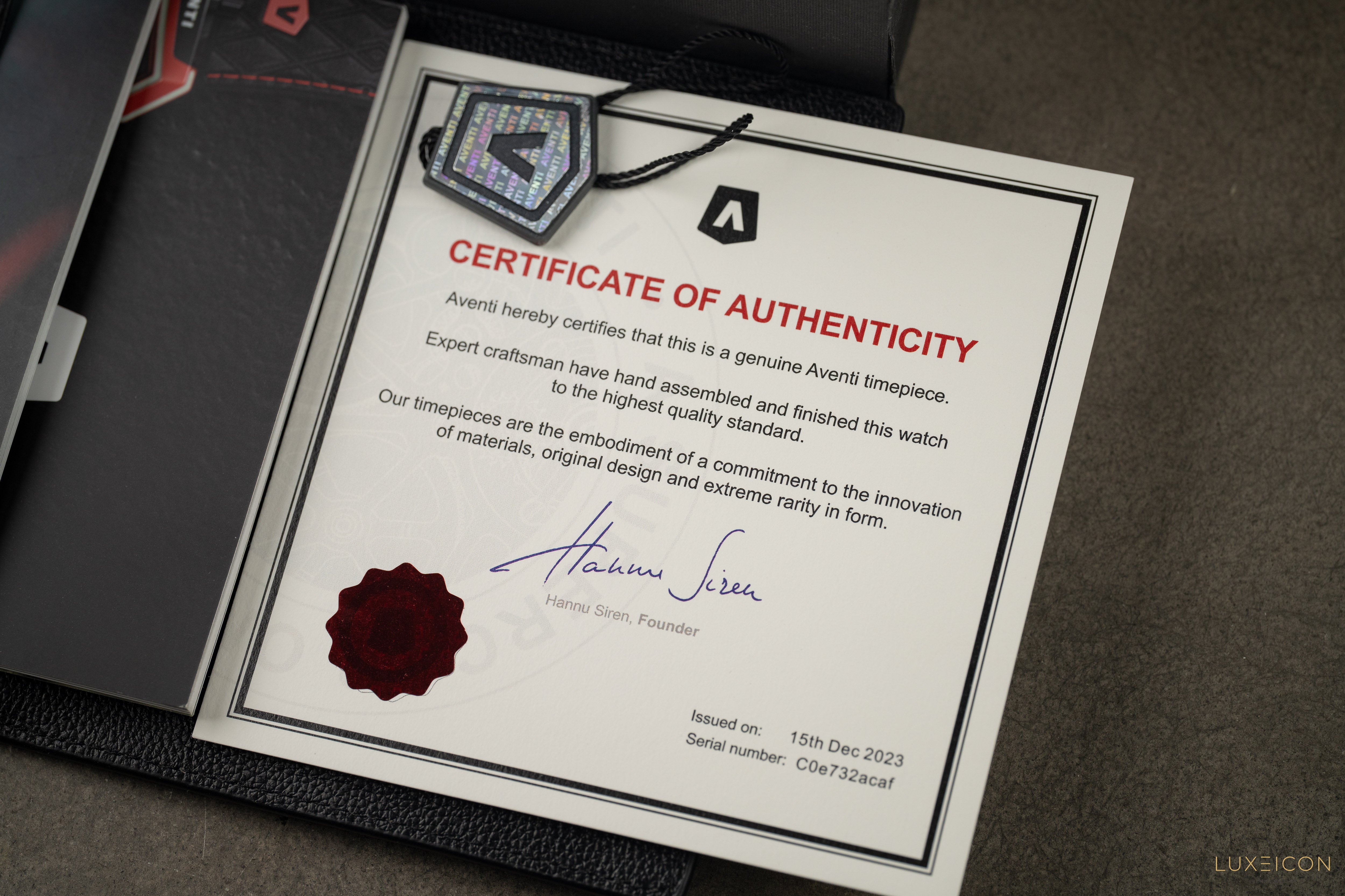 Aventi A11-01 Aventi A11 Pure Sapphire Tourbillon 2023