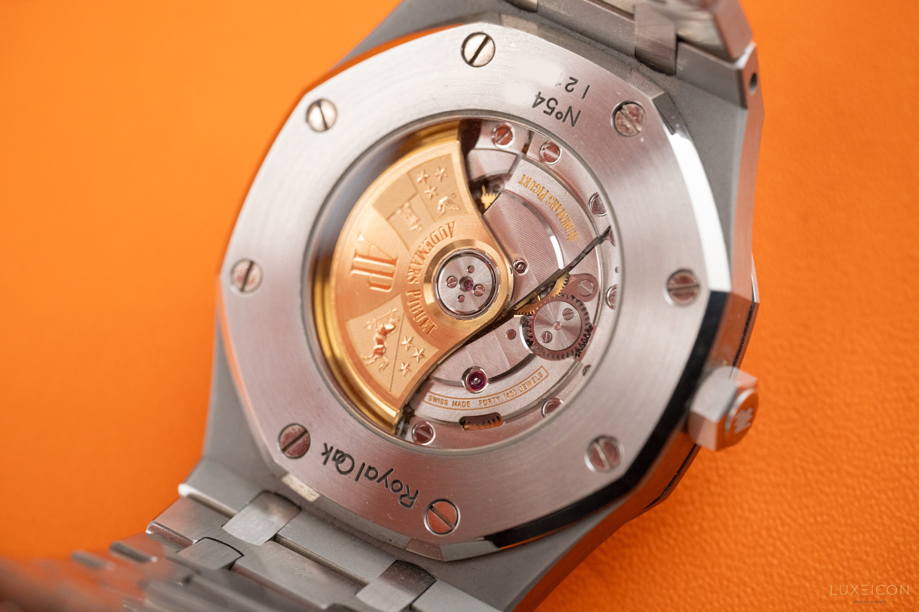 Audemars Piguet Royal Oak Selfwinding 41mm Stainless Steel White Dial 15400ST 2014