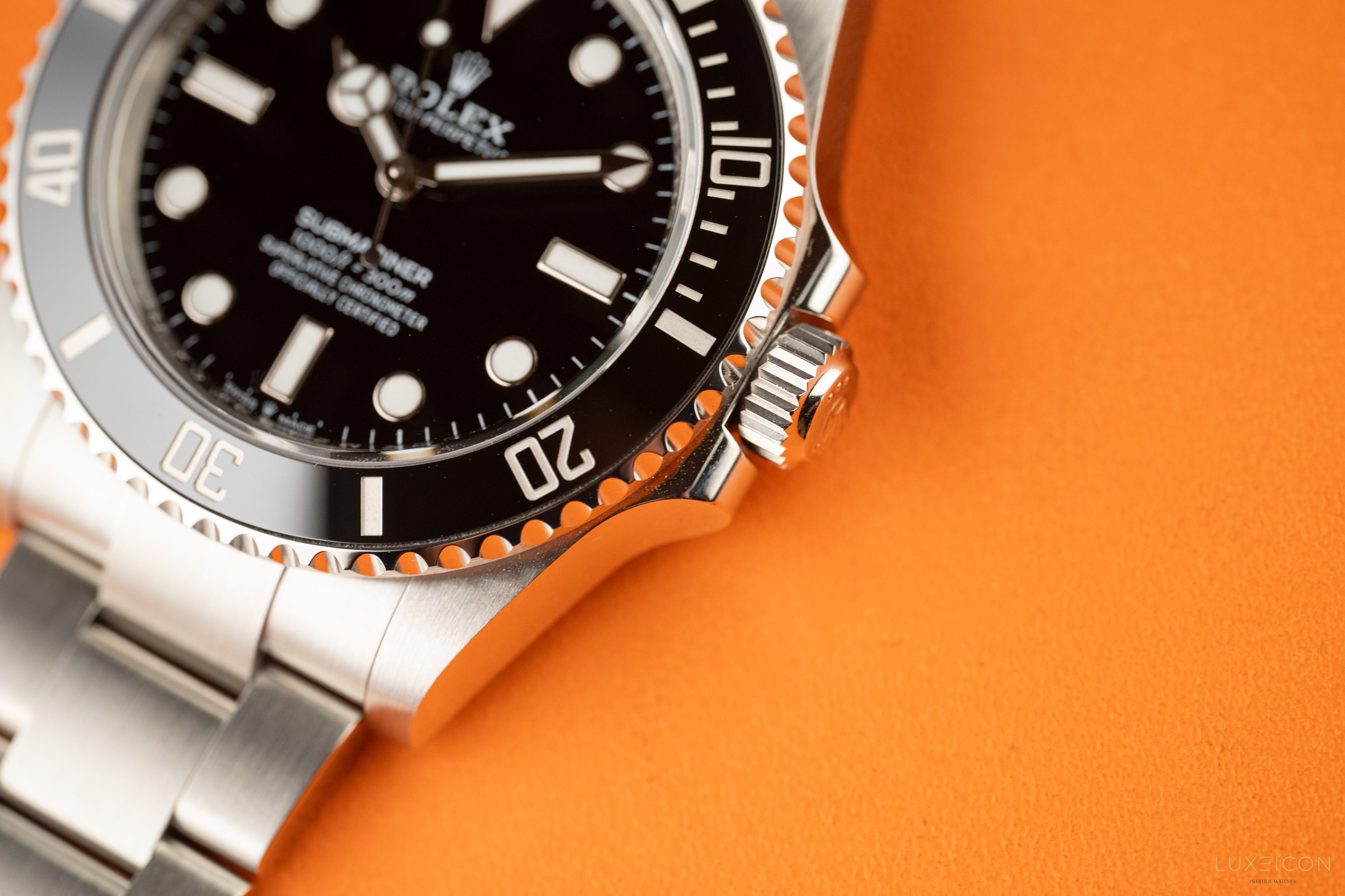 Rolex Submariner 41mm No Date Stainless Steel Black Dial Model 124060 2025