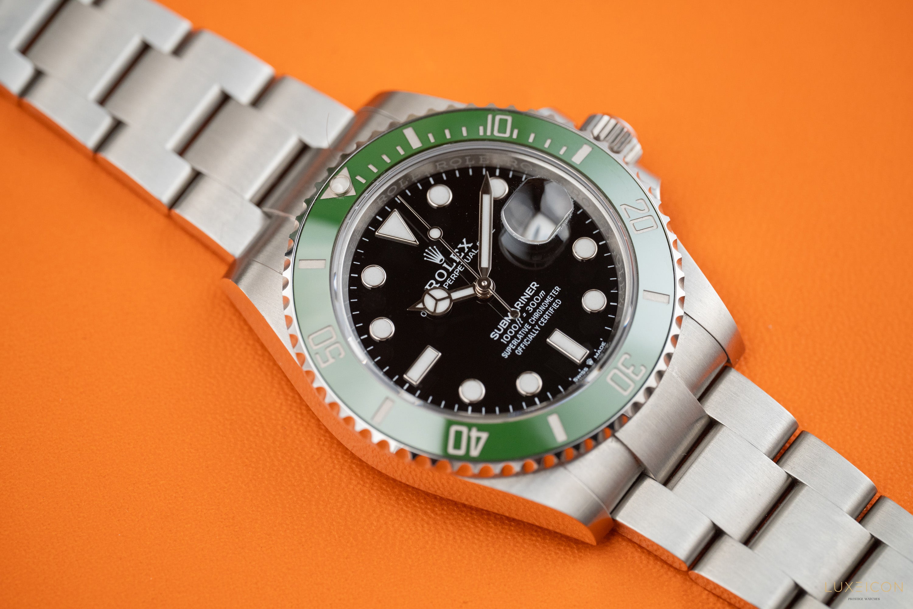 Rolex Submariner Date Starbucks Green Ceramic Bezel 126610LV 41mm Steel 2024