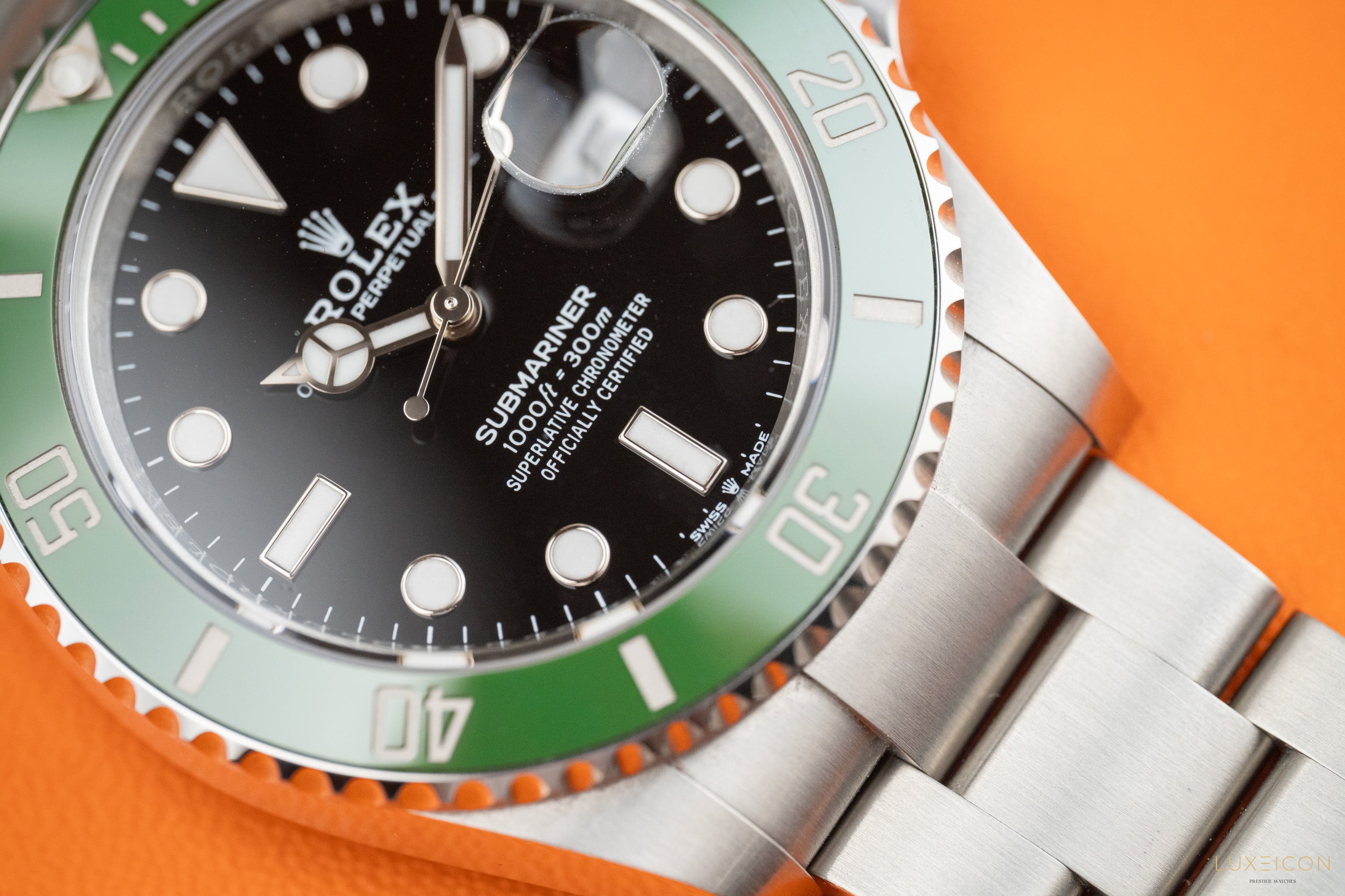 Rolex Submariner Date Starbucks Green Ceramic Bezel 126610LV 41mm Steel 2024