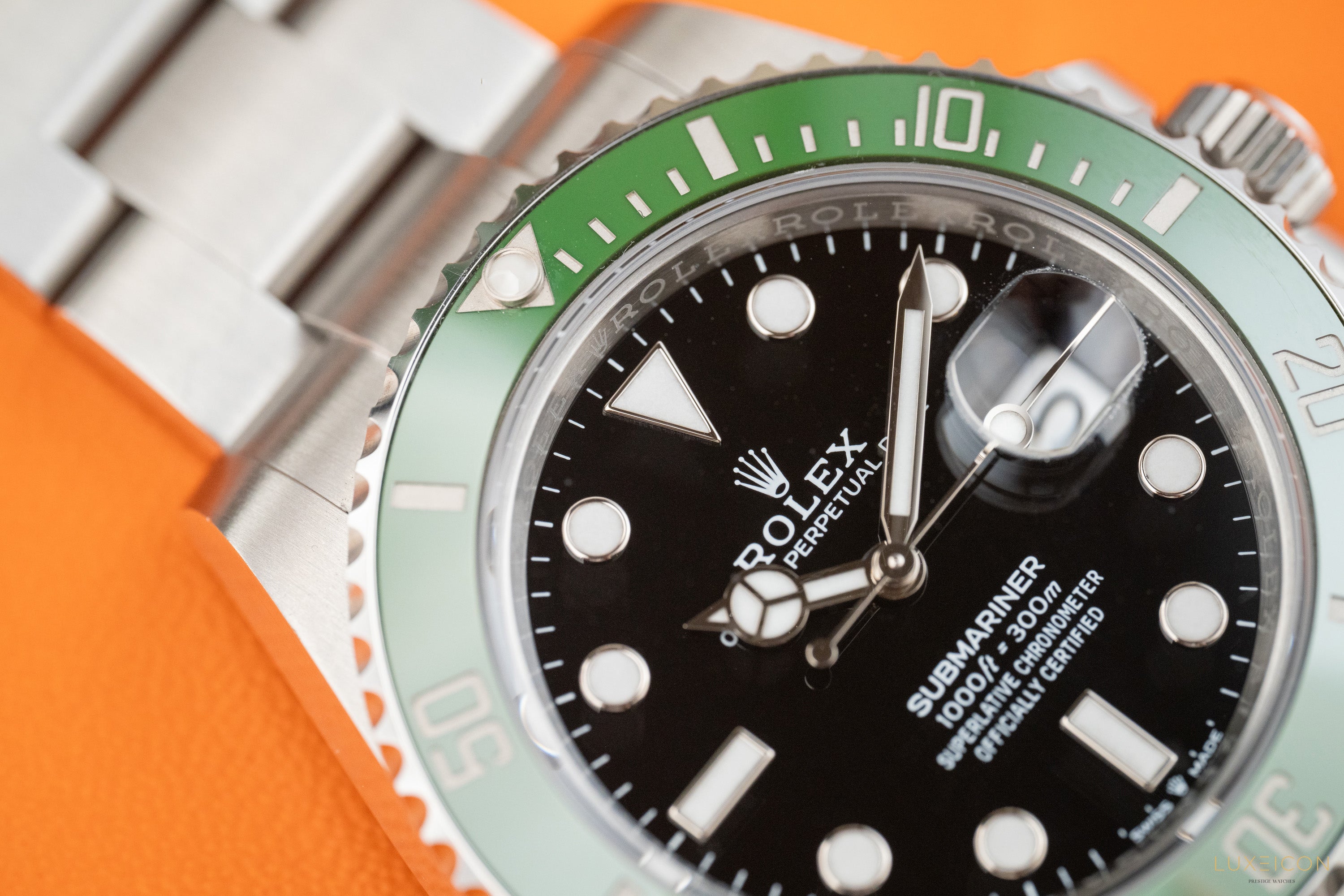 Rolex Submariner Date Starbucks Green Ceramic Bezel 126610LV 41mm Steel 2024