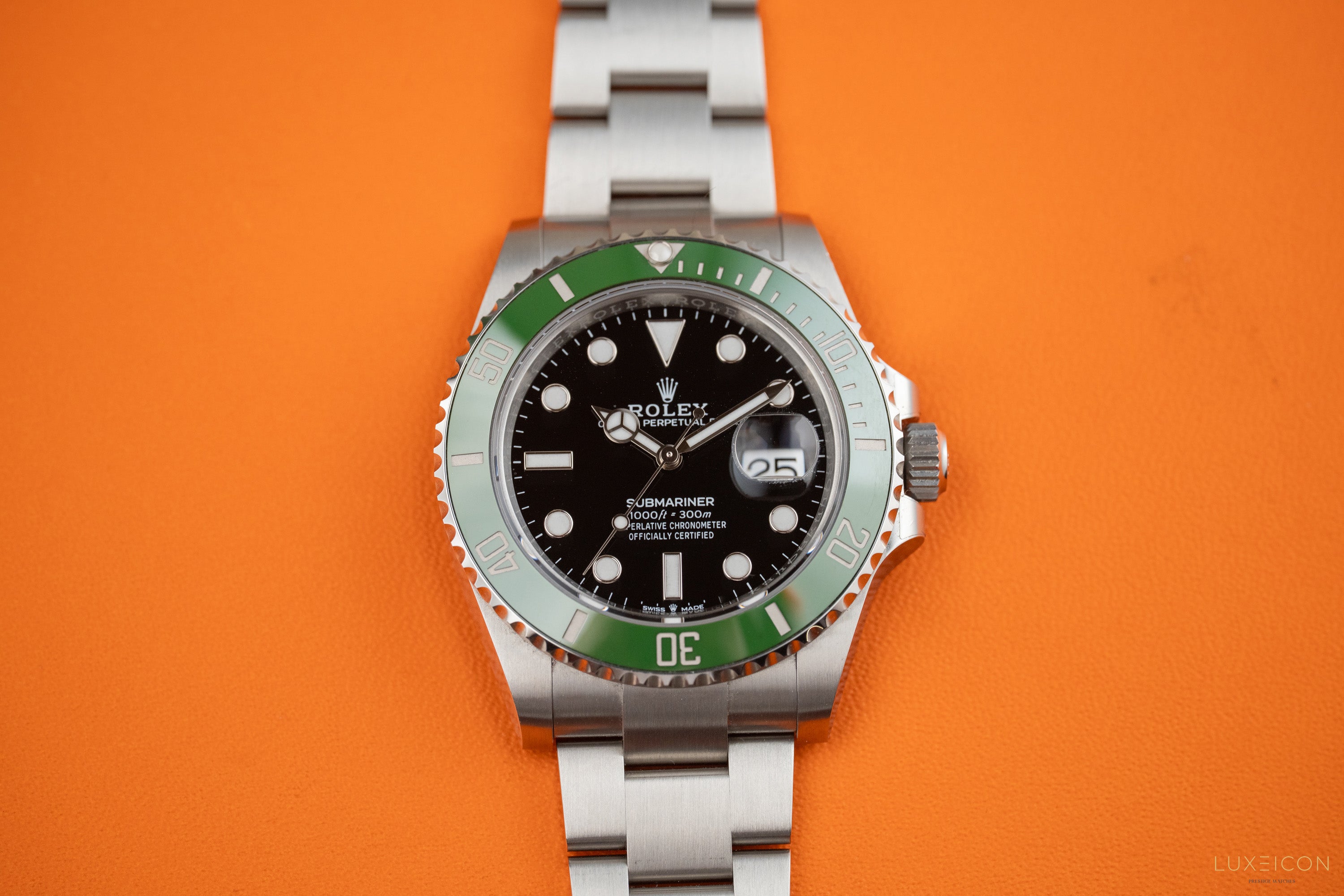 Rolex Submariner Date Starbucks Green Ceramic Bezel 126610LV 41mm Steel 2024