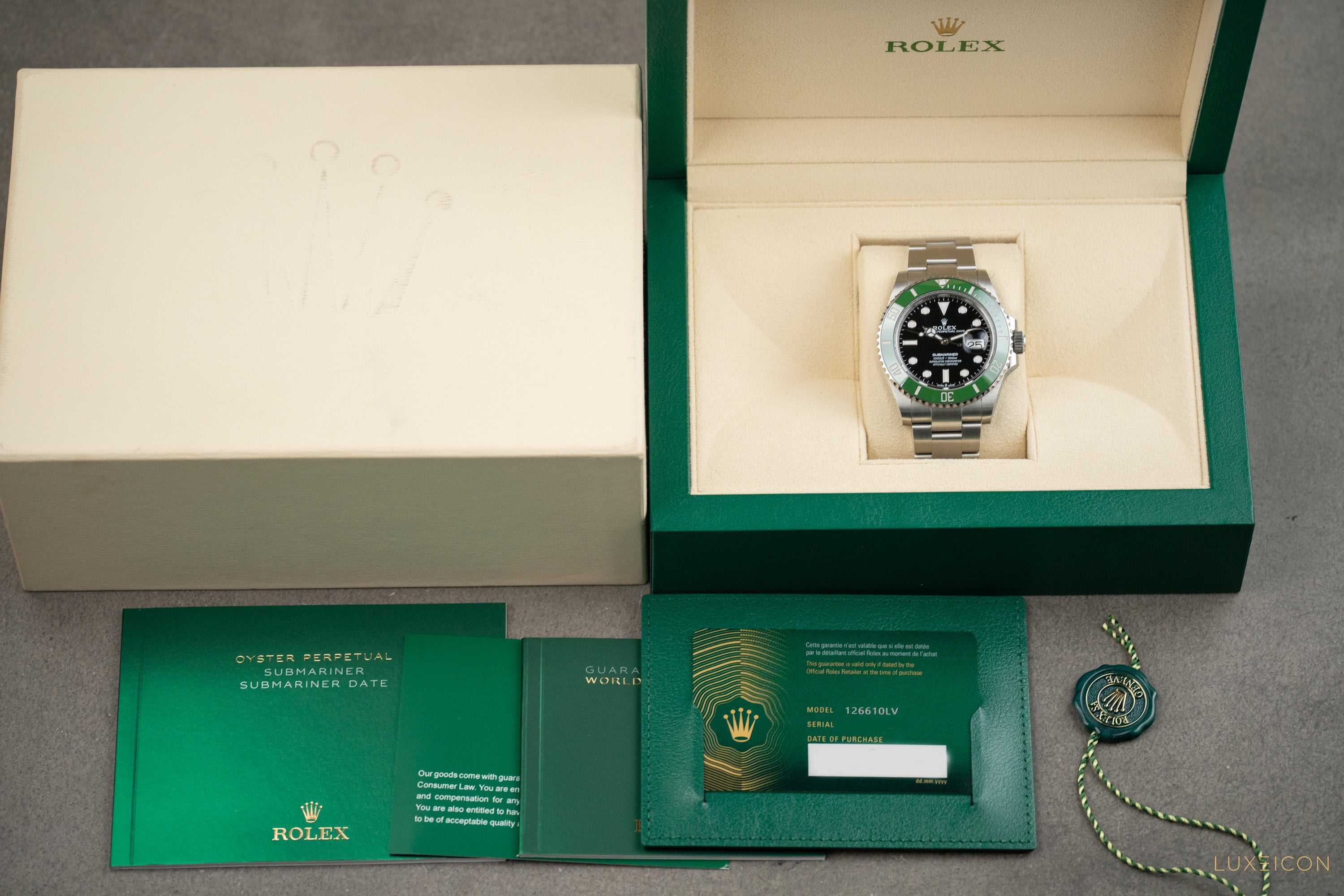 Rolex Submariner Date Stainless Steel Ceramic 41mm Black Dial 126610LN 2021