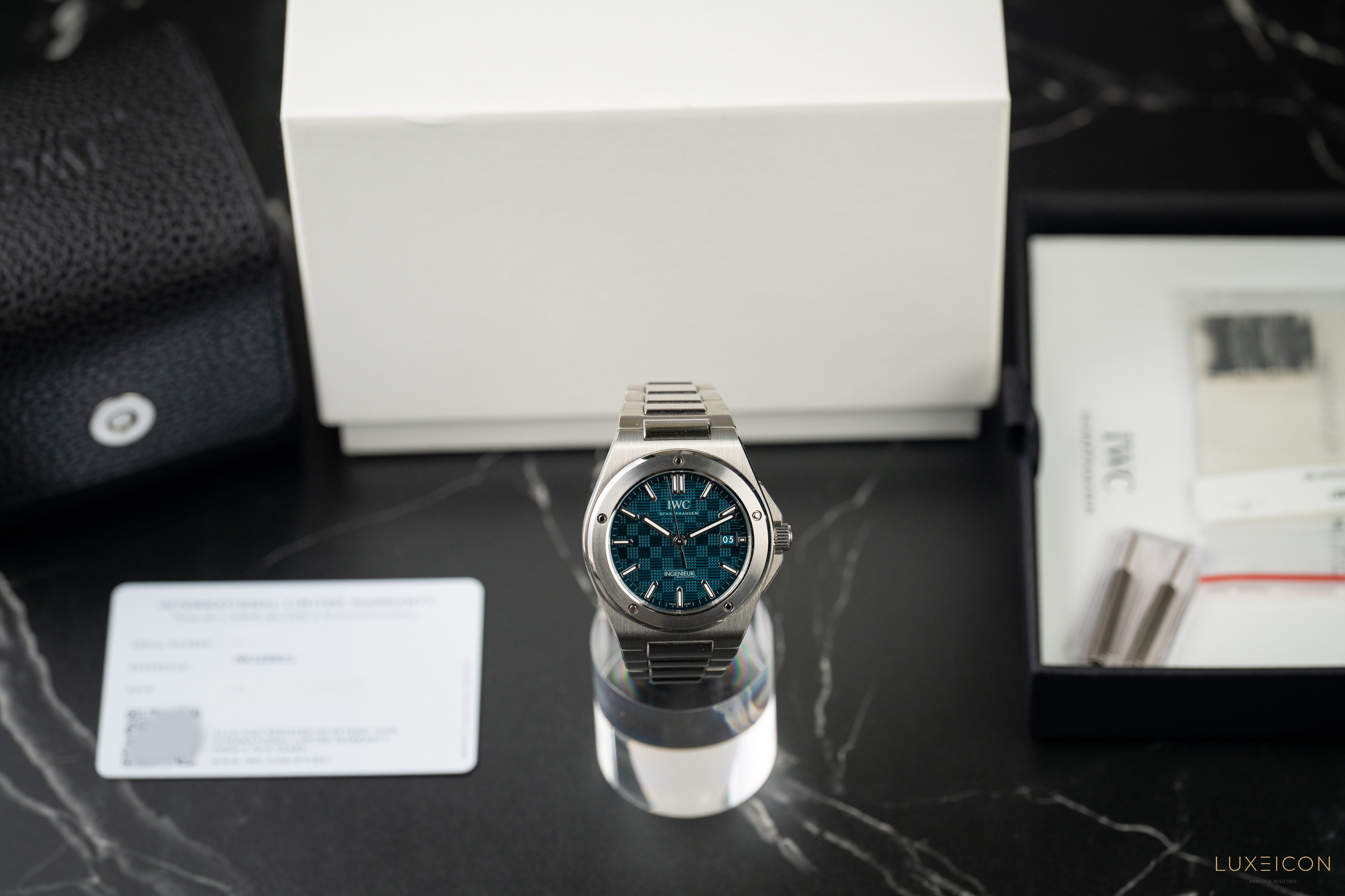IWC Ingenieur Automatic 40mm Aqua Green Dial IW328903 2025
