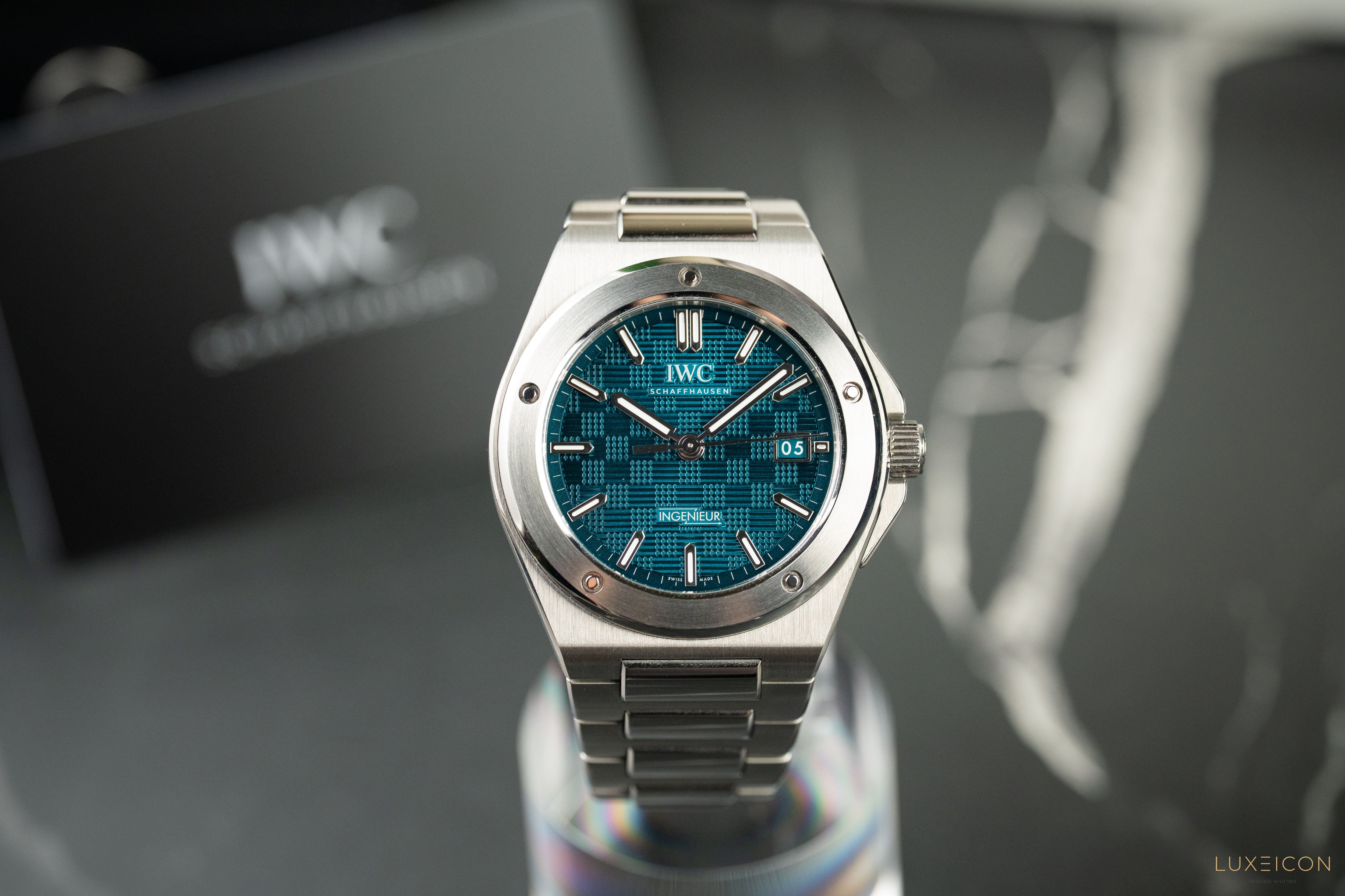 IWC Ingenieur Automatic 40mm Aqua Green Dial IW328903 2025