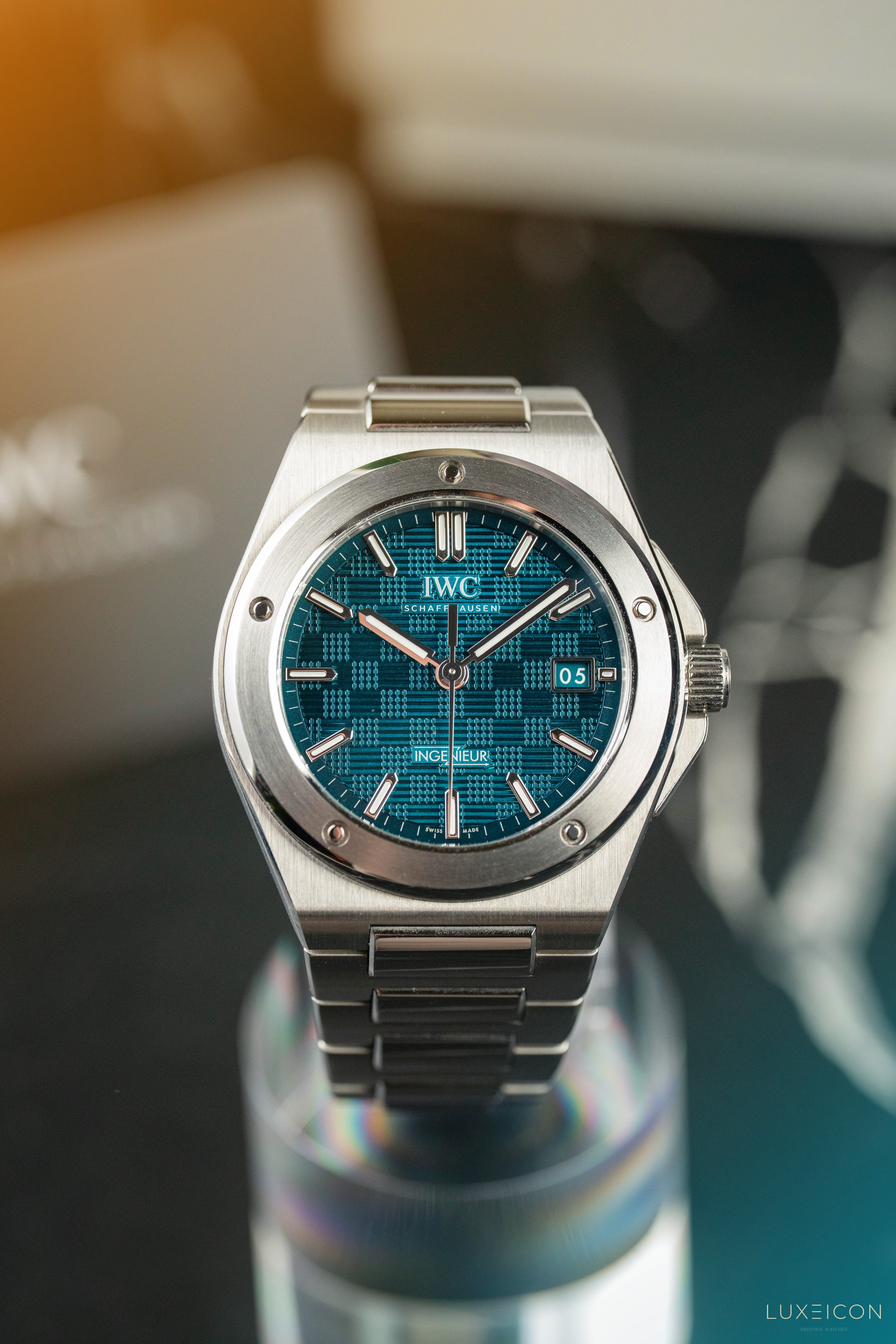 IWC Ingenieur Automatic 40mm Aqua Green Dial IW328903 2025