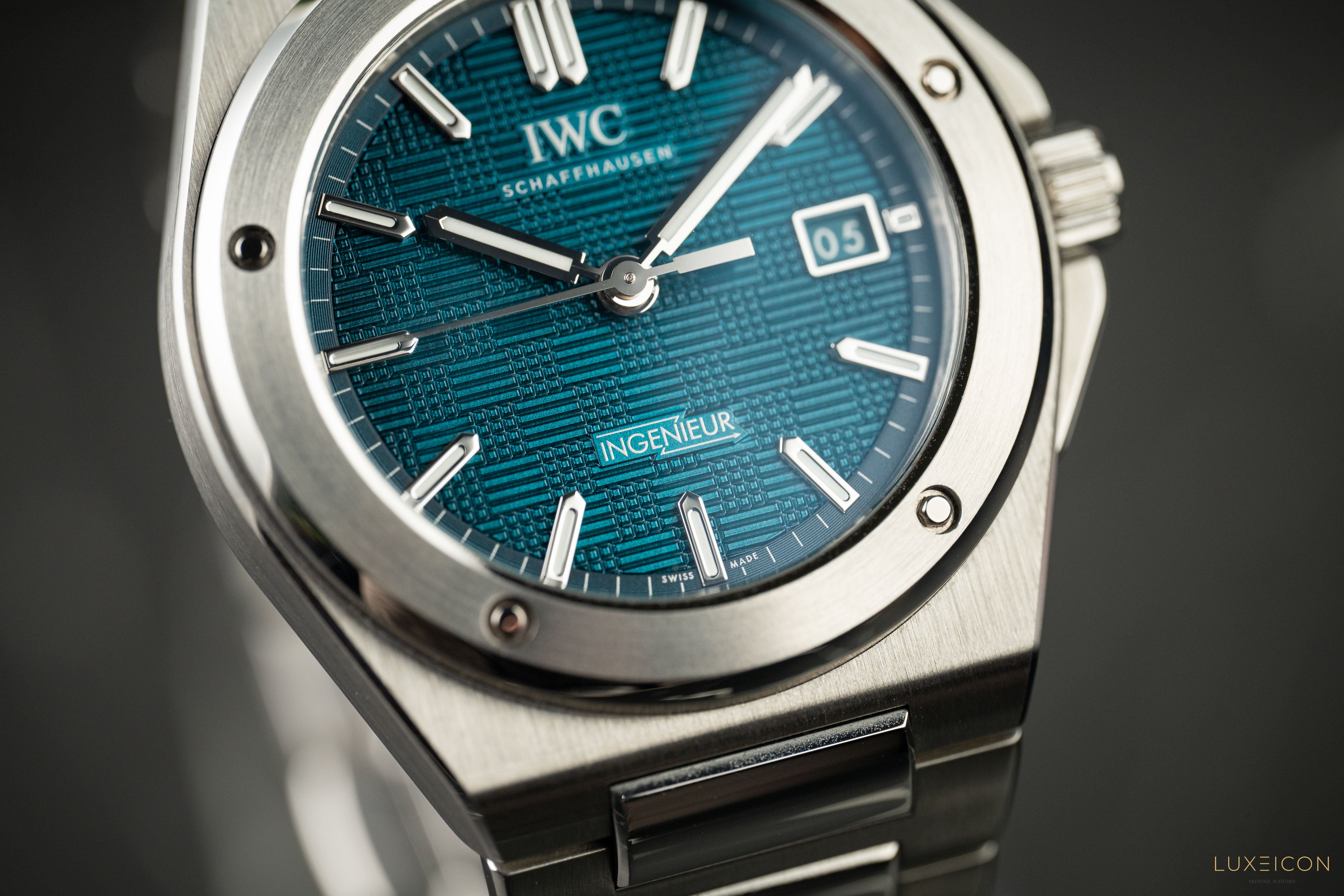 IWC Ingenieur Automatic 40mm Aqua Green Dial IW328903 2025