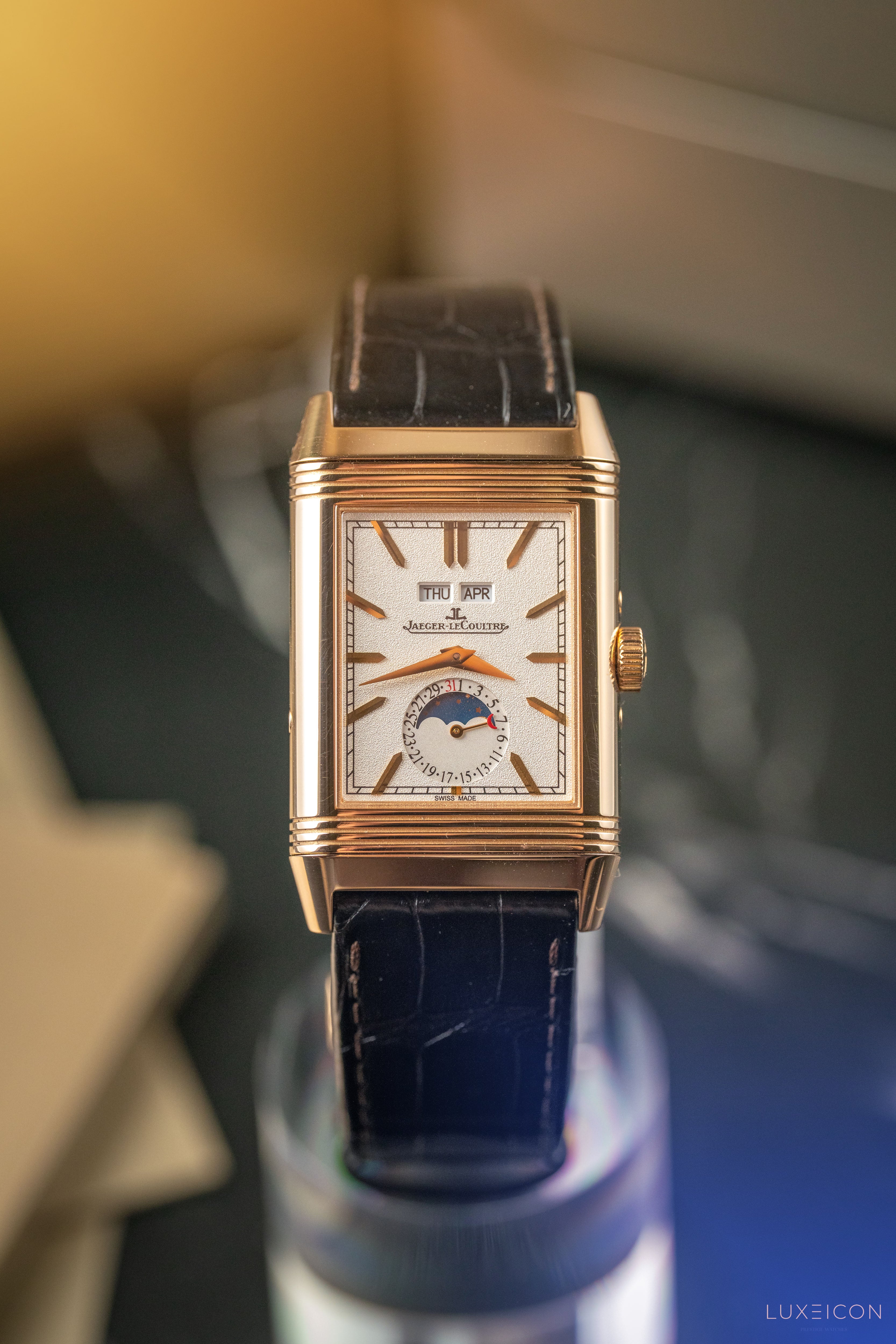 Jaeger-LeCoultre Reverso Tribute Calendar Q3912420 Manual Winding Rose gold