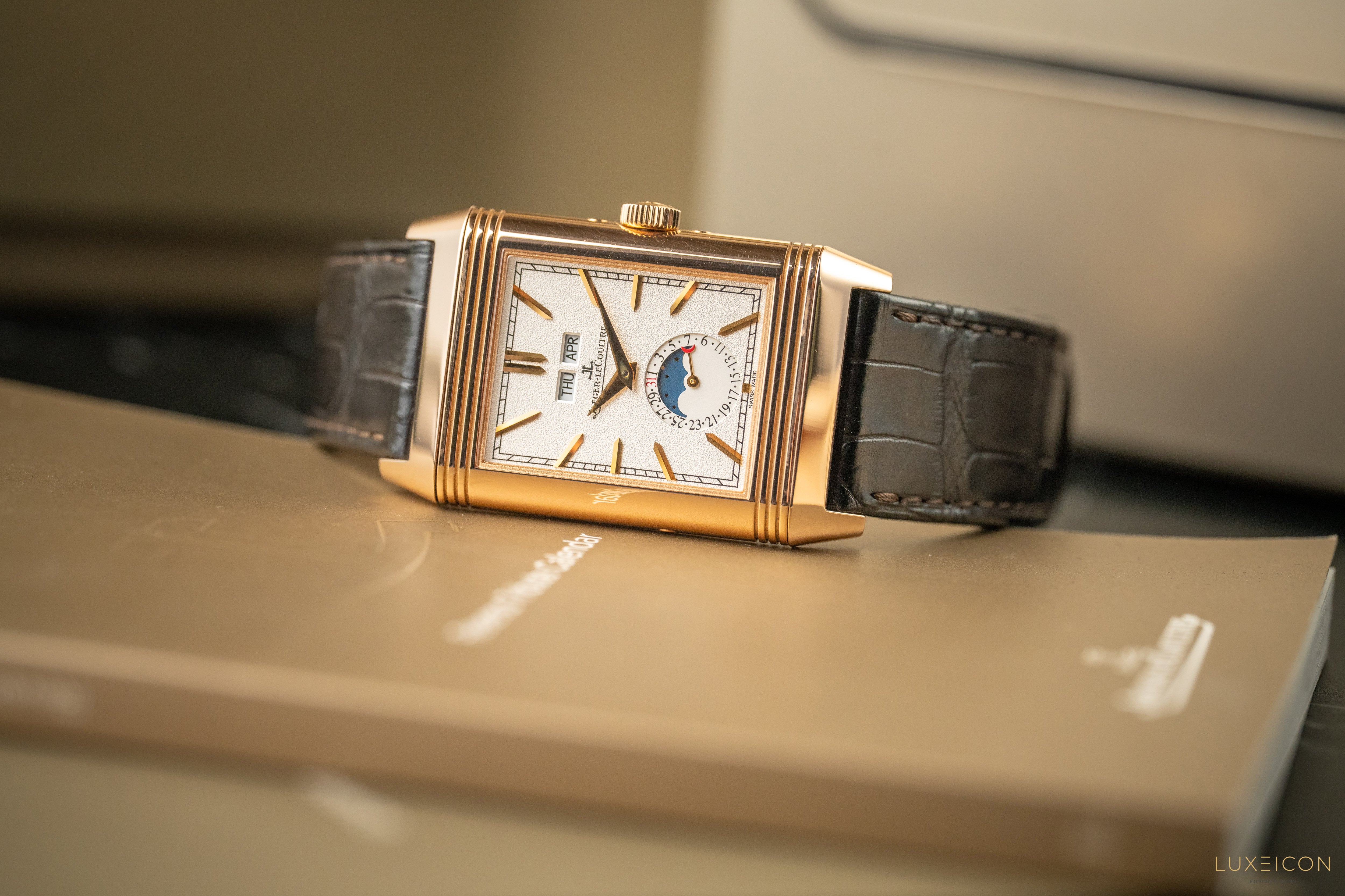 Jaeger-LeCoultre Reverso Tribute Calendar Q3912420 Manual Winding Rose gold