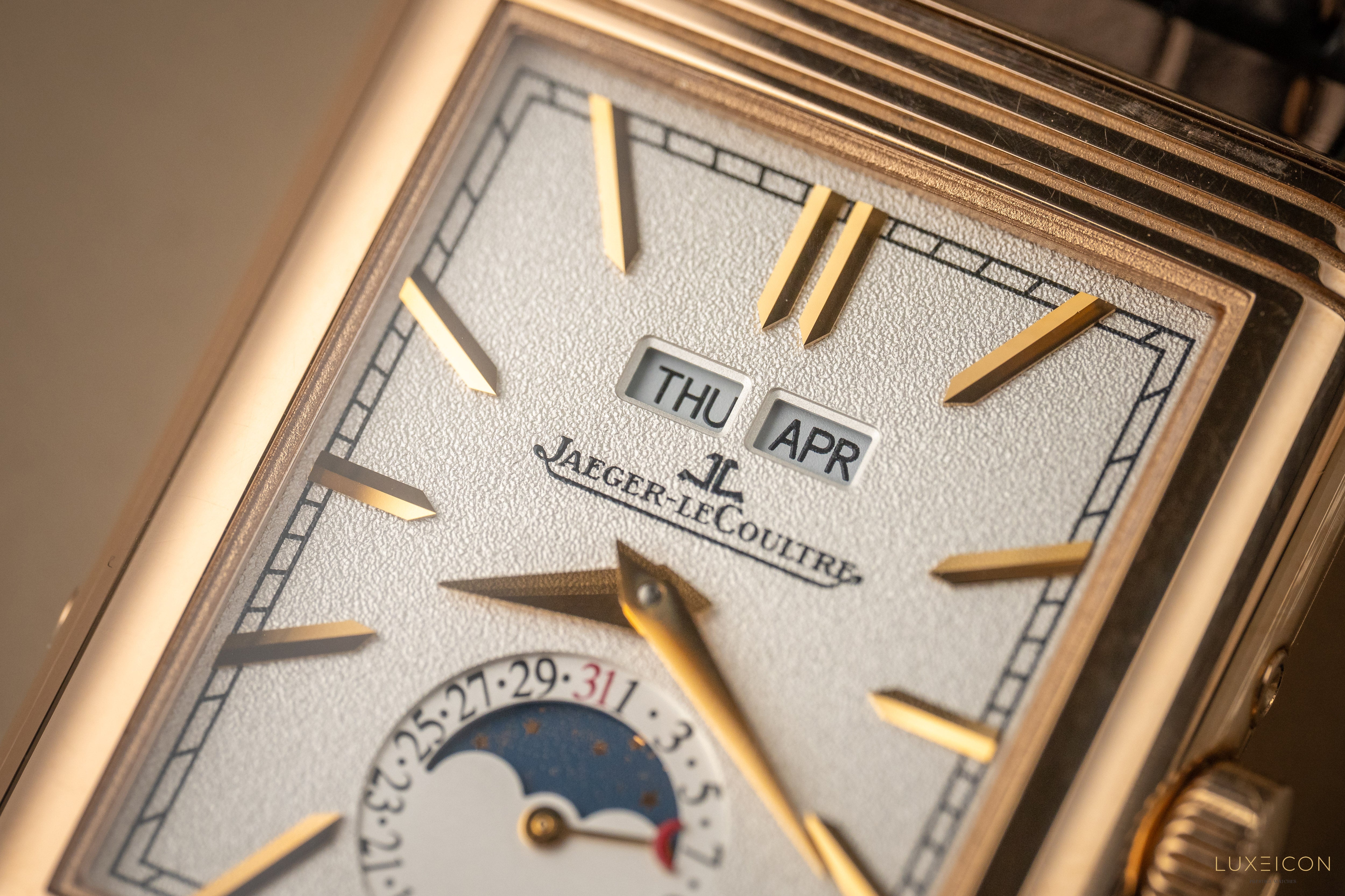 Jaeger-LeCoultre Reverso Tribute Calendar Q3912420 Manual Winding Rose gold