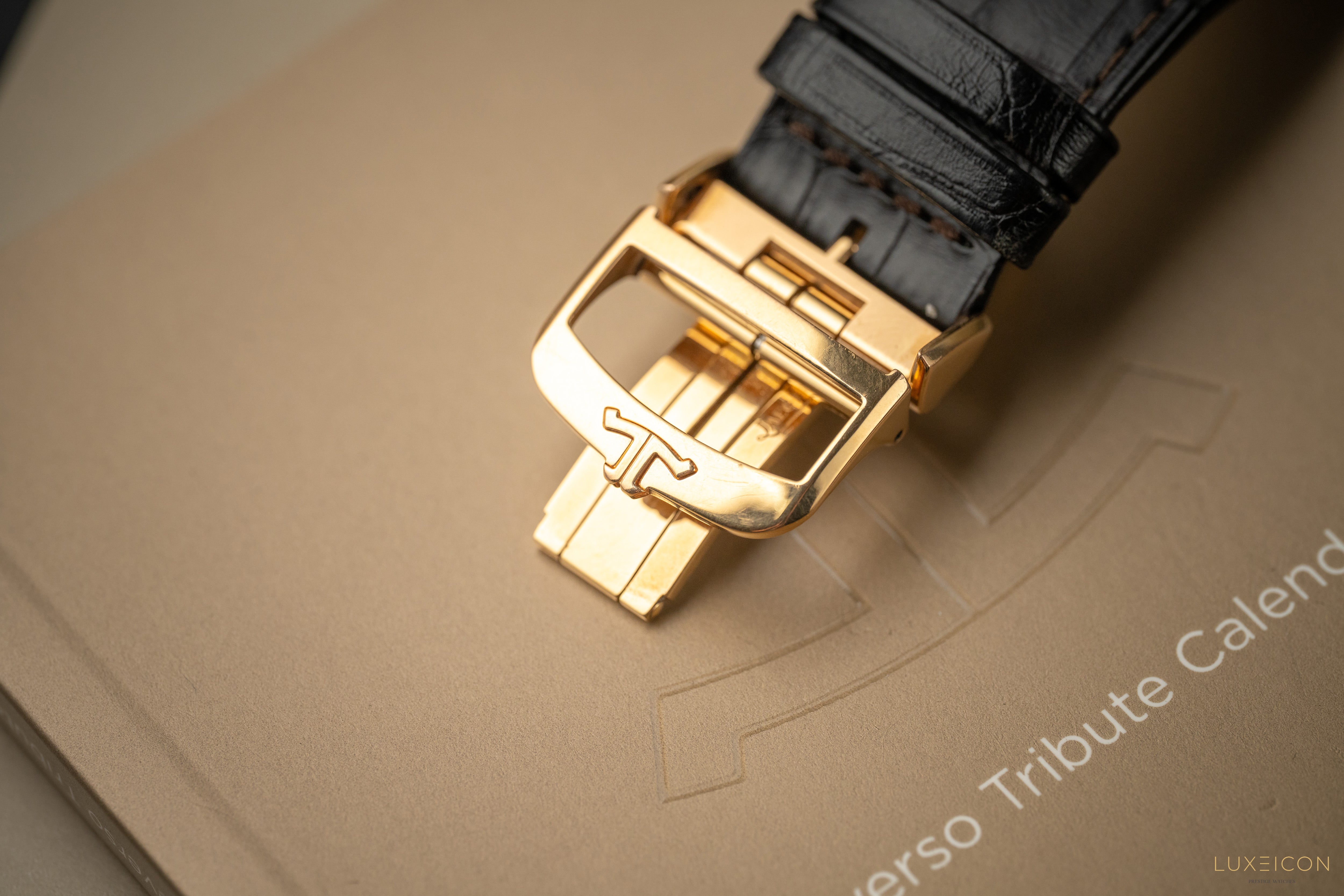 Jaeger-LeCoultre Reverso Tribute Calendar Q3912420 Manual Winding Rose gold