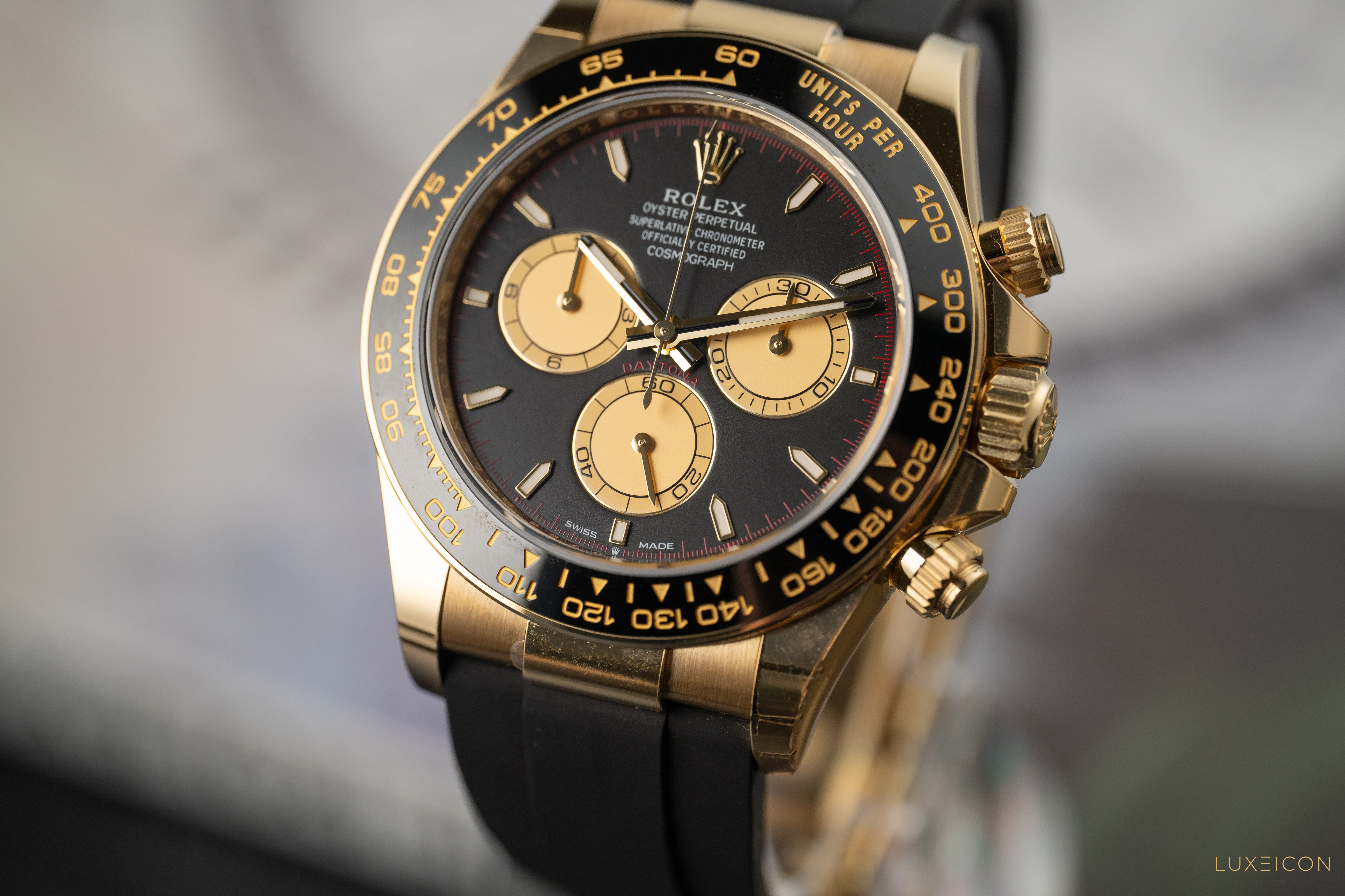 Rolex Cosmograph Daytona 40mm Black Champagne Paul Newman Dial 126518LN Unworn