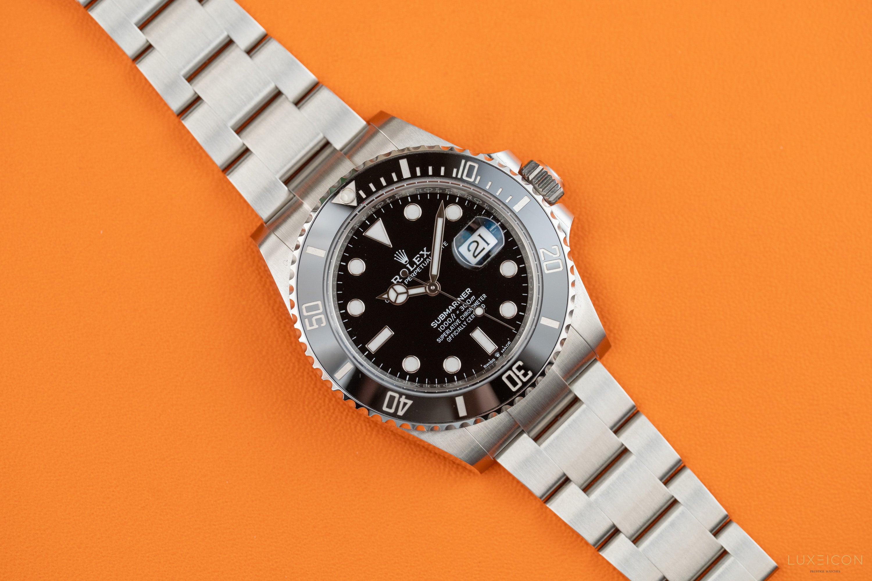 Rolex Submariner Date Stainless Steel Ceramic 41mm Black Dial 126610LN 2023