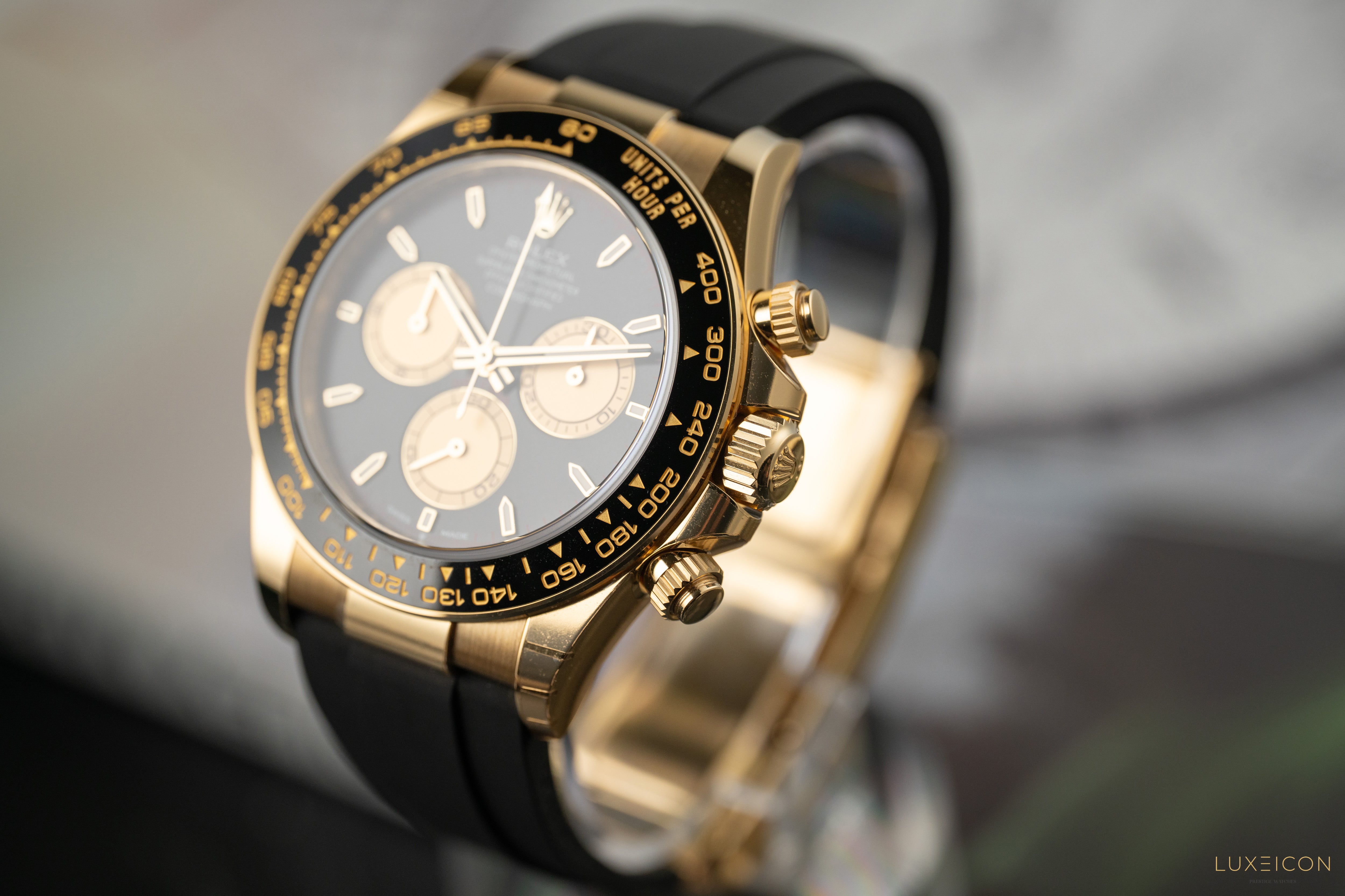 Rolex Cosmograph Daytona 40mm Black Champagne Paul Newman Dial 126518LN Unworn