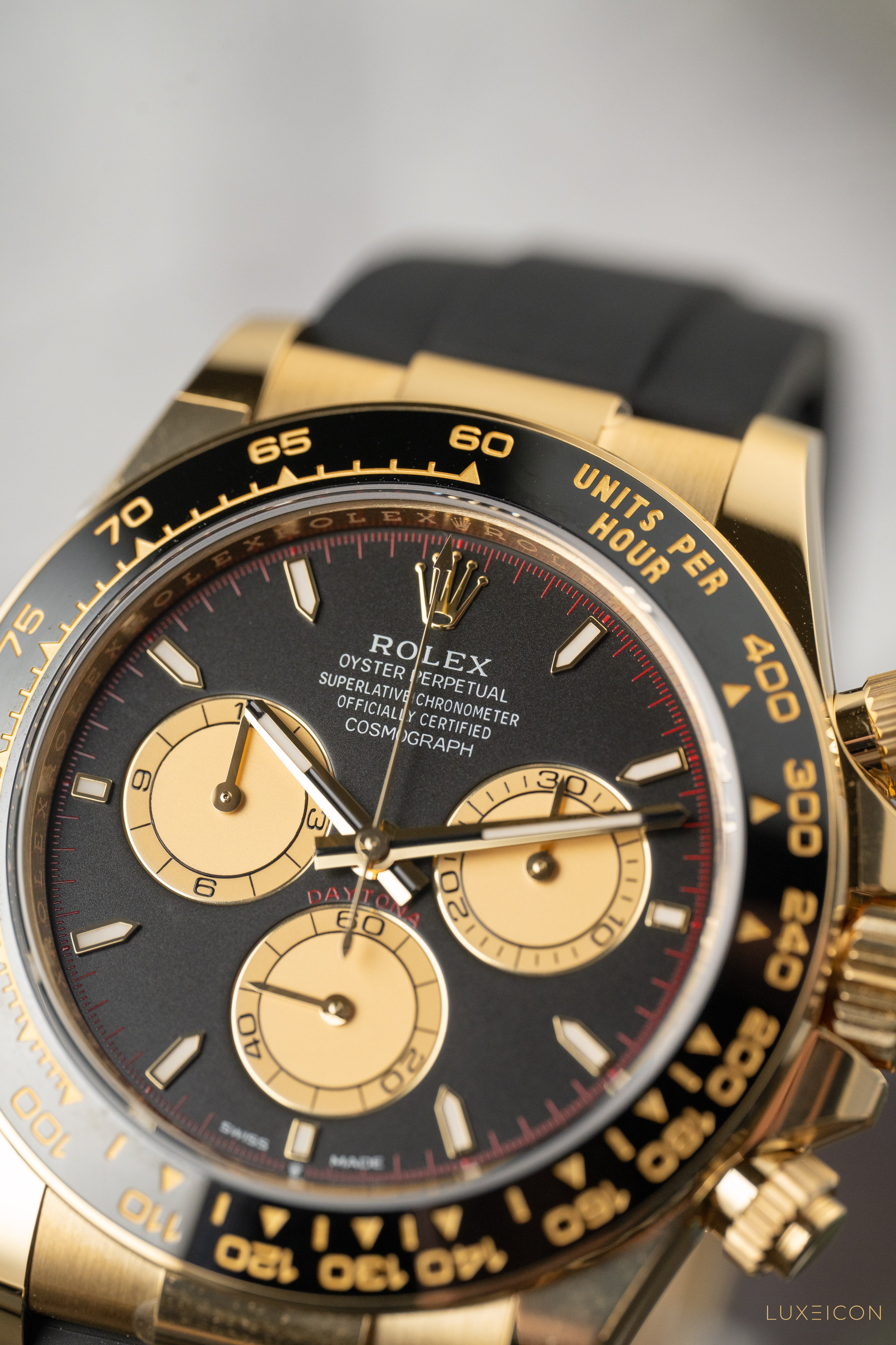 Rolex Cosmograph Daytona 40mm Black Champagne Paul Newman Dial 126518LN Unworn
