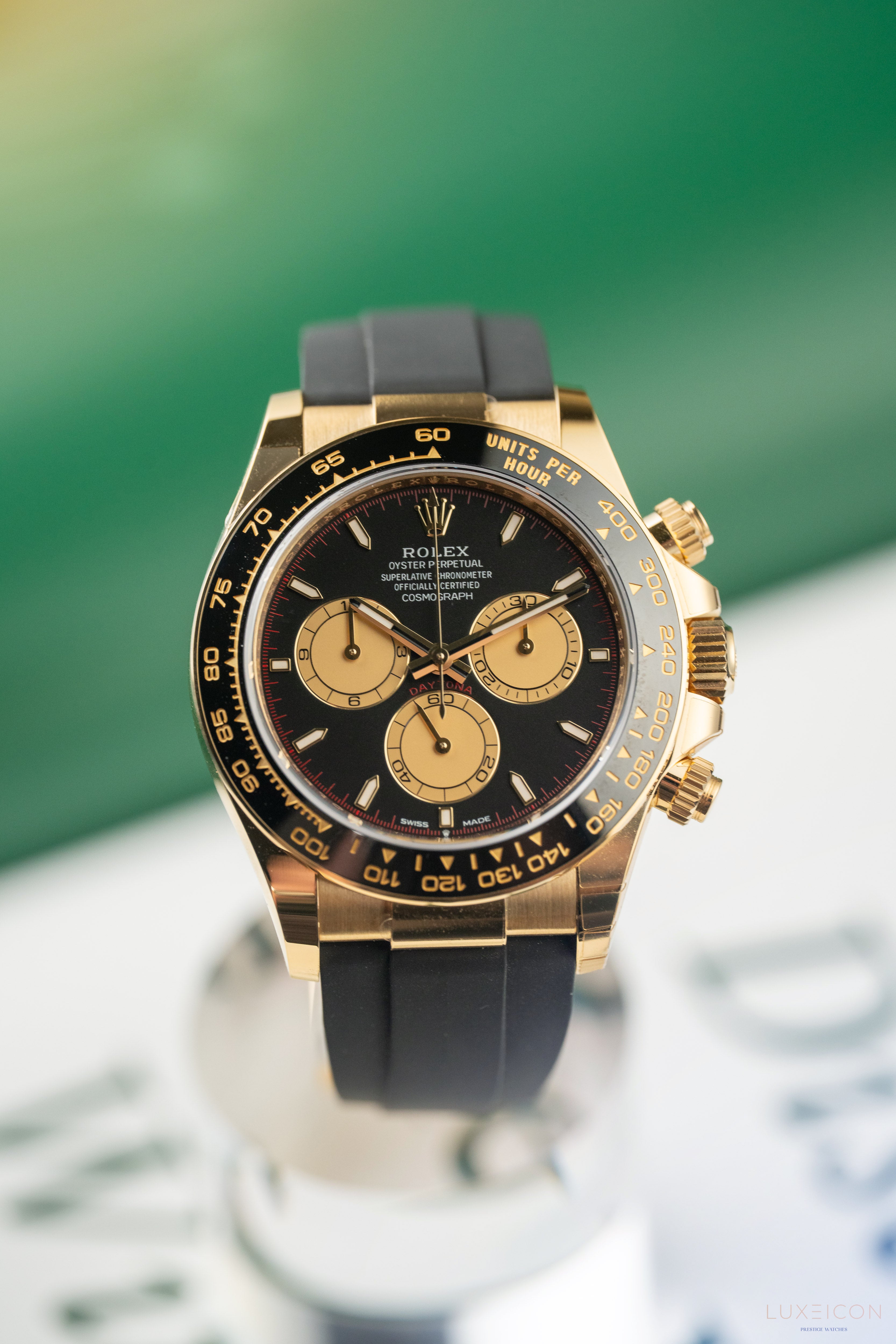 Rolex Cosmograph Daytona 40mm Black Champagne Paul Newman Dial 126518LN Unworn