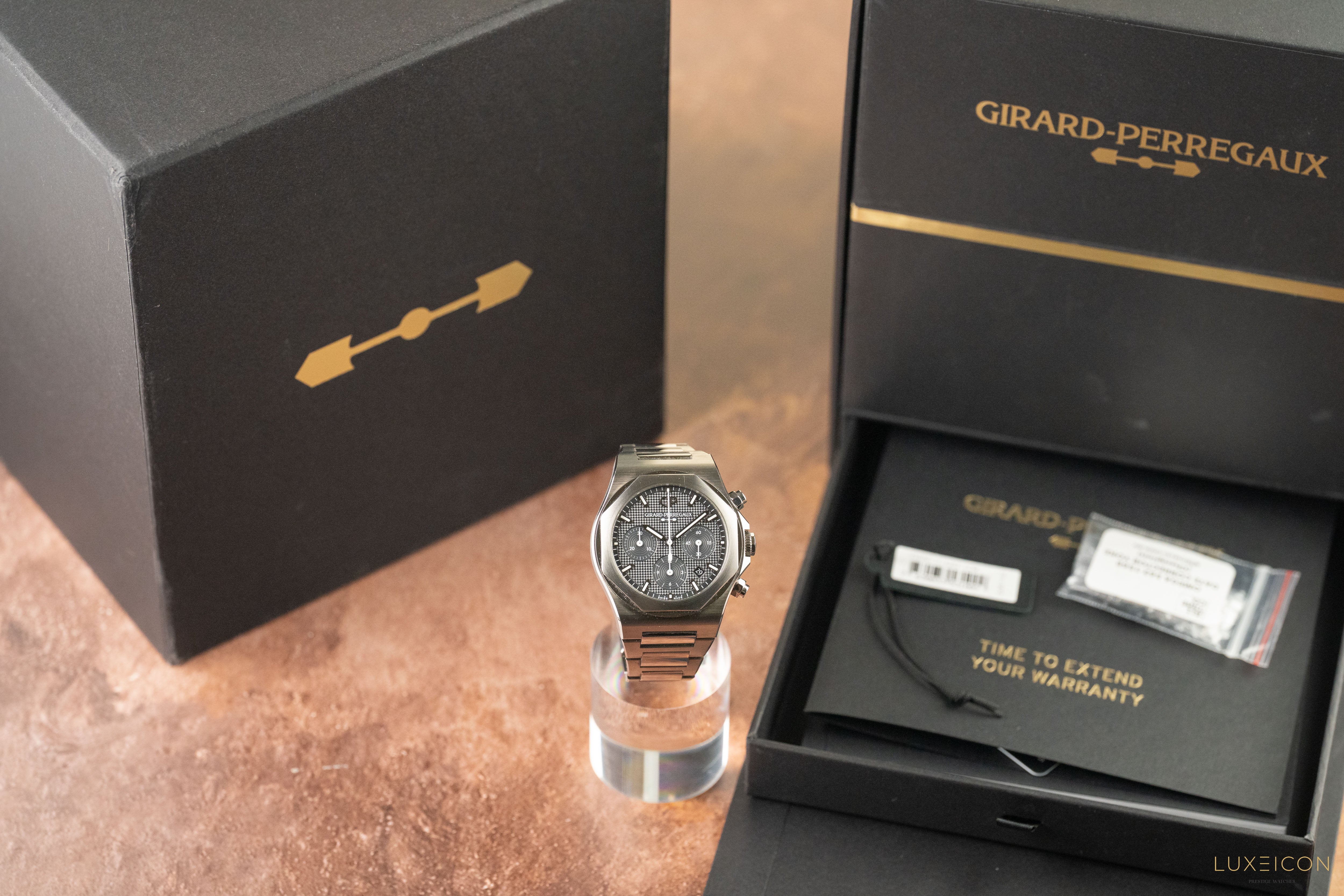 Girard Perregaux Laureato 81020-21-3263-1CM Automatic Titanium 2024