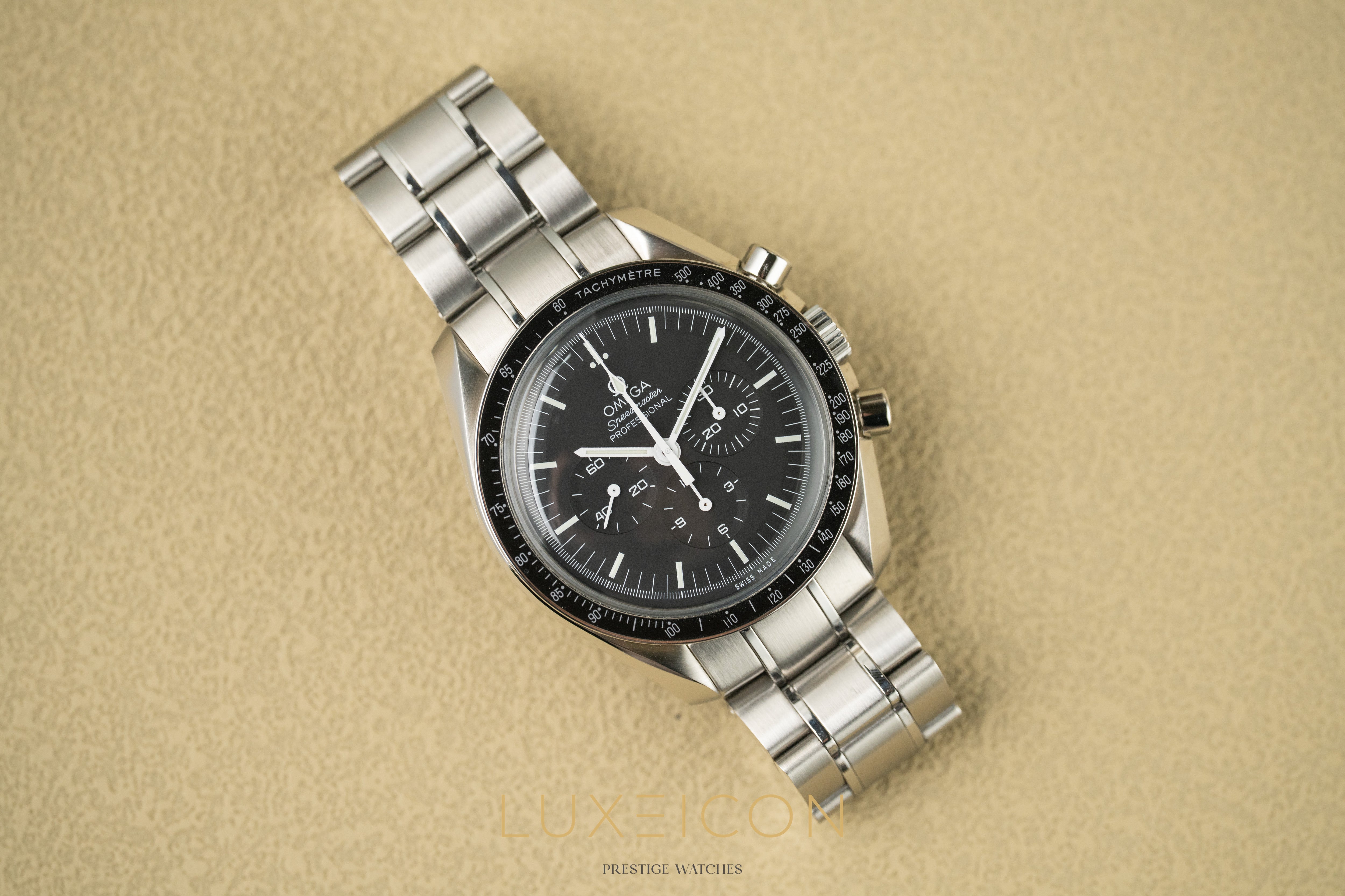 Omega Speedmaster Professional Moonwatch Hesalite Big Box Presentation 2021