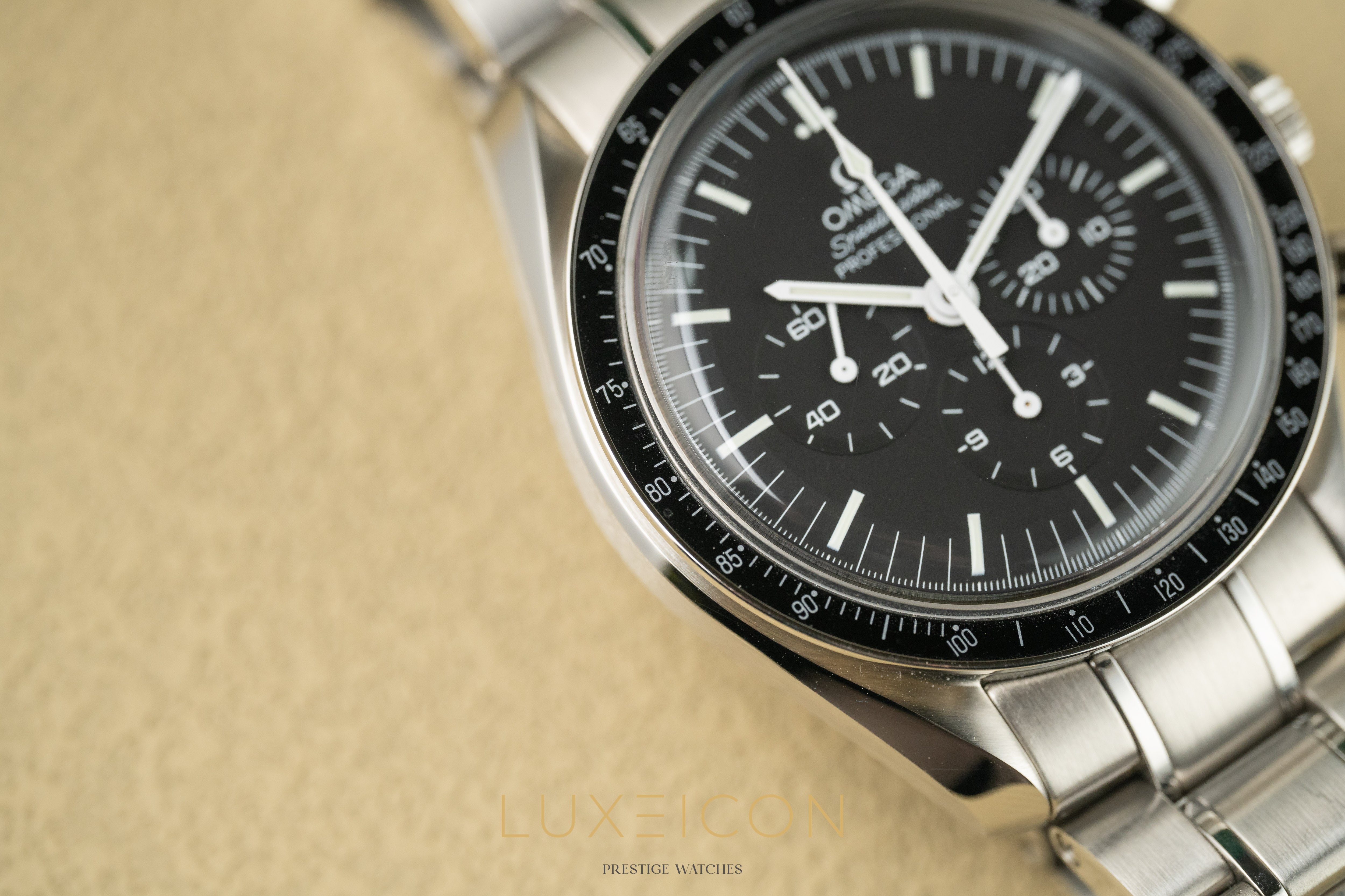 Omega Speedmaster Professional Moonwatch Hesalite Big Box Presentation 2021