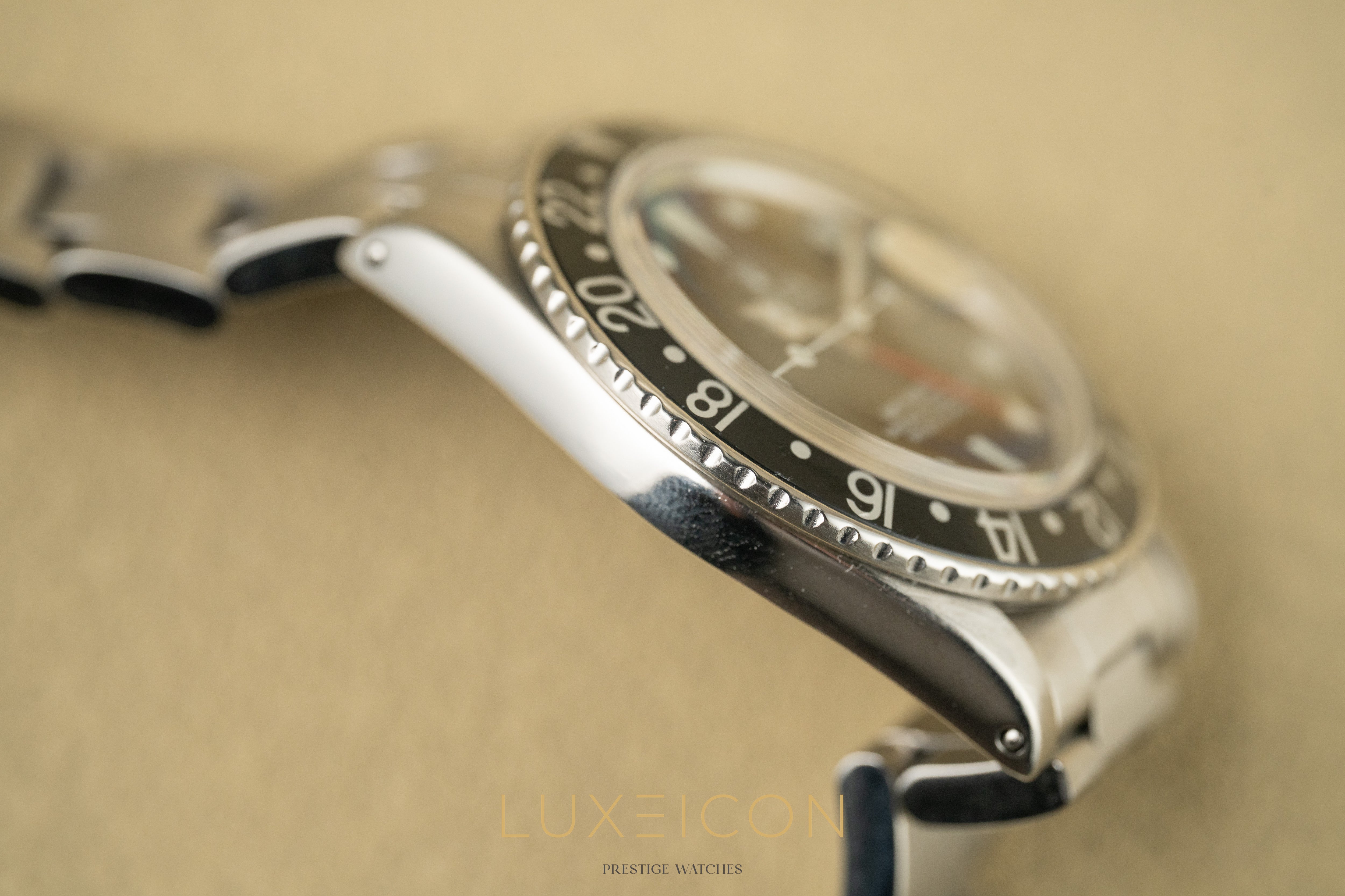 Rolex GMT-Master Ref. 1675 Stainless Steel and Black Bezel circa 1971