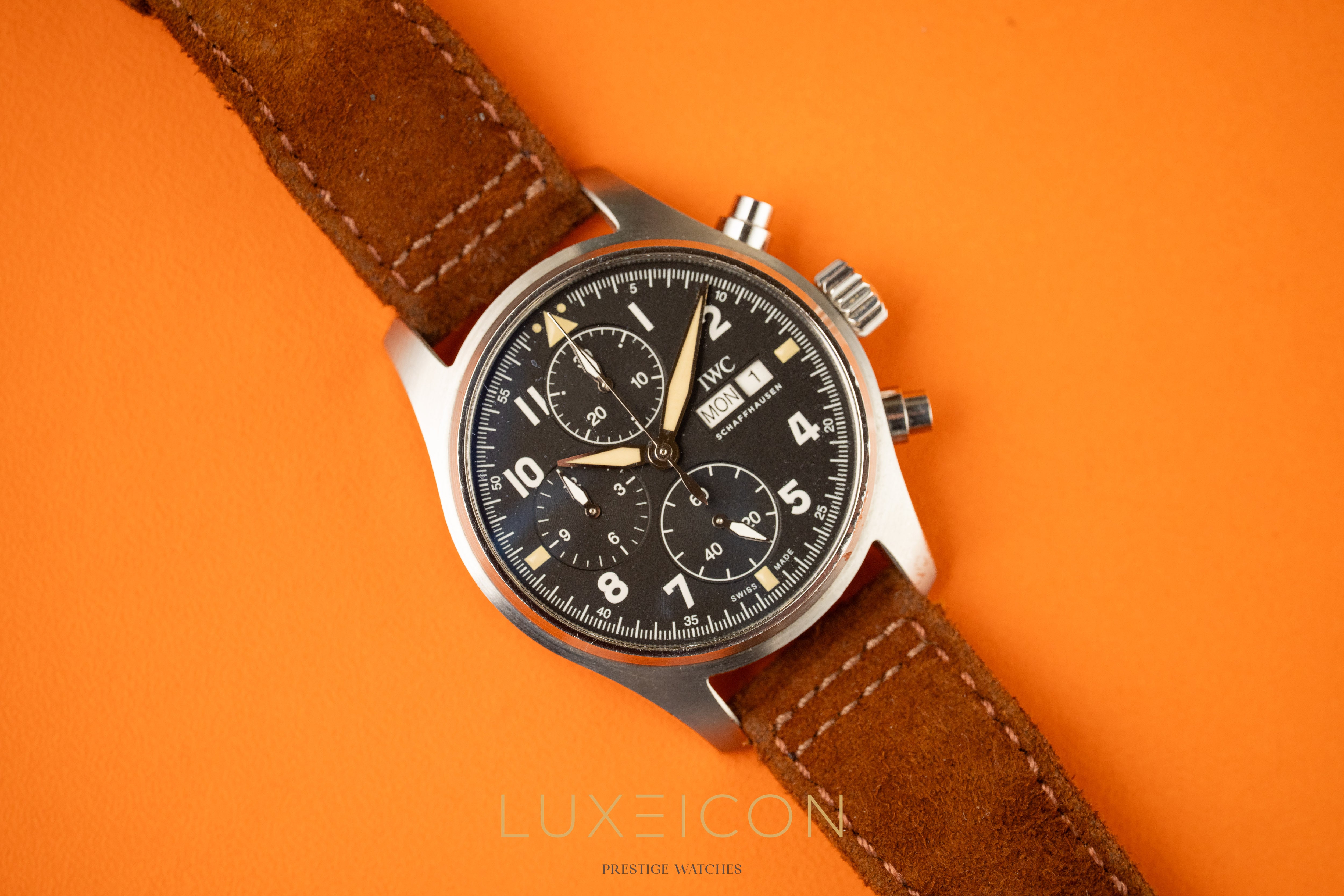IWC Pilot Spitfire Chronograph Pilot's Watch Chronograph Spitfire