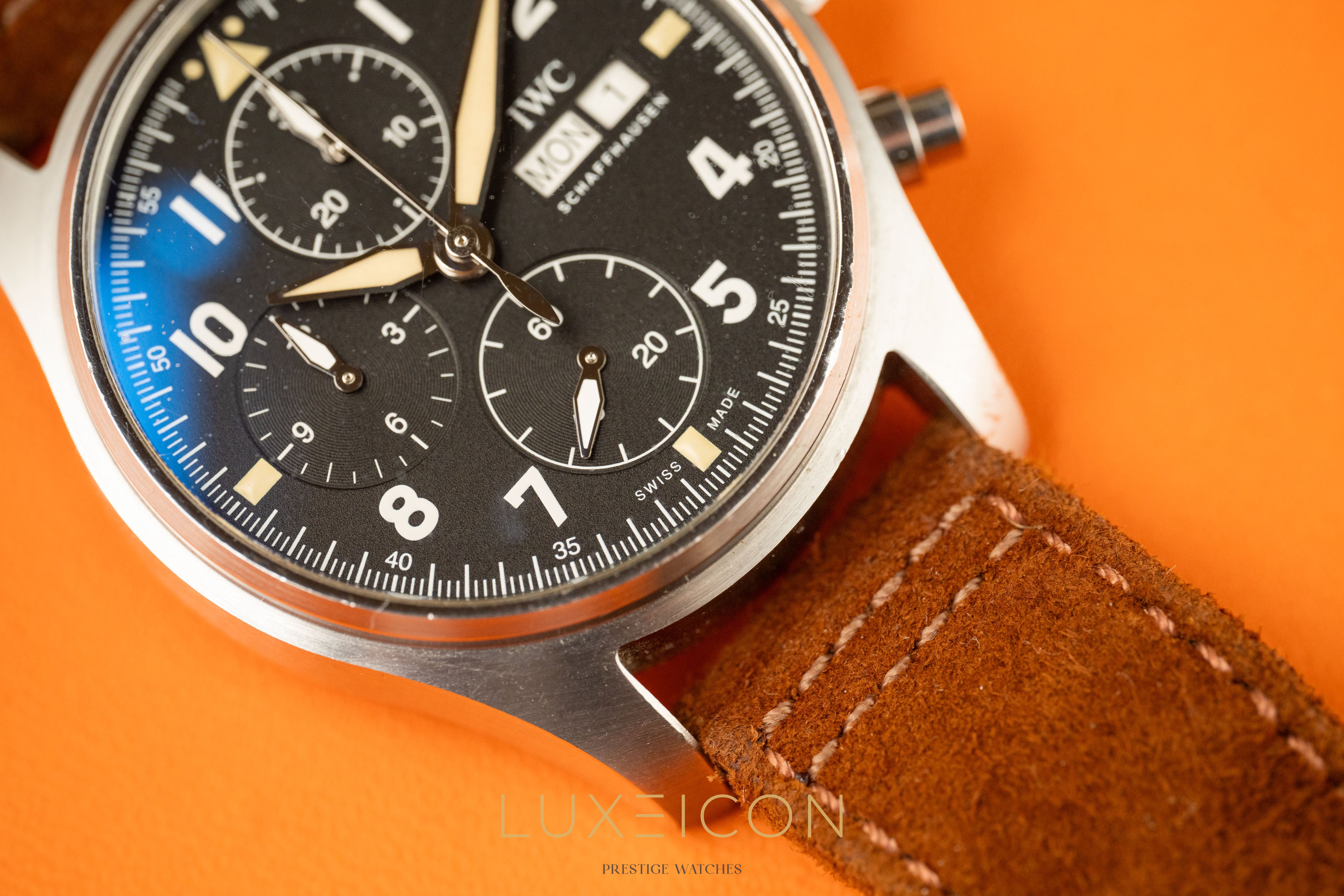 IWC Pilot Spitfire Chronograph Pilot's Watch Chronograph Spitfire