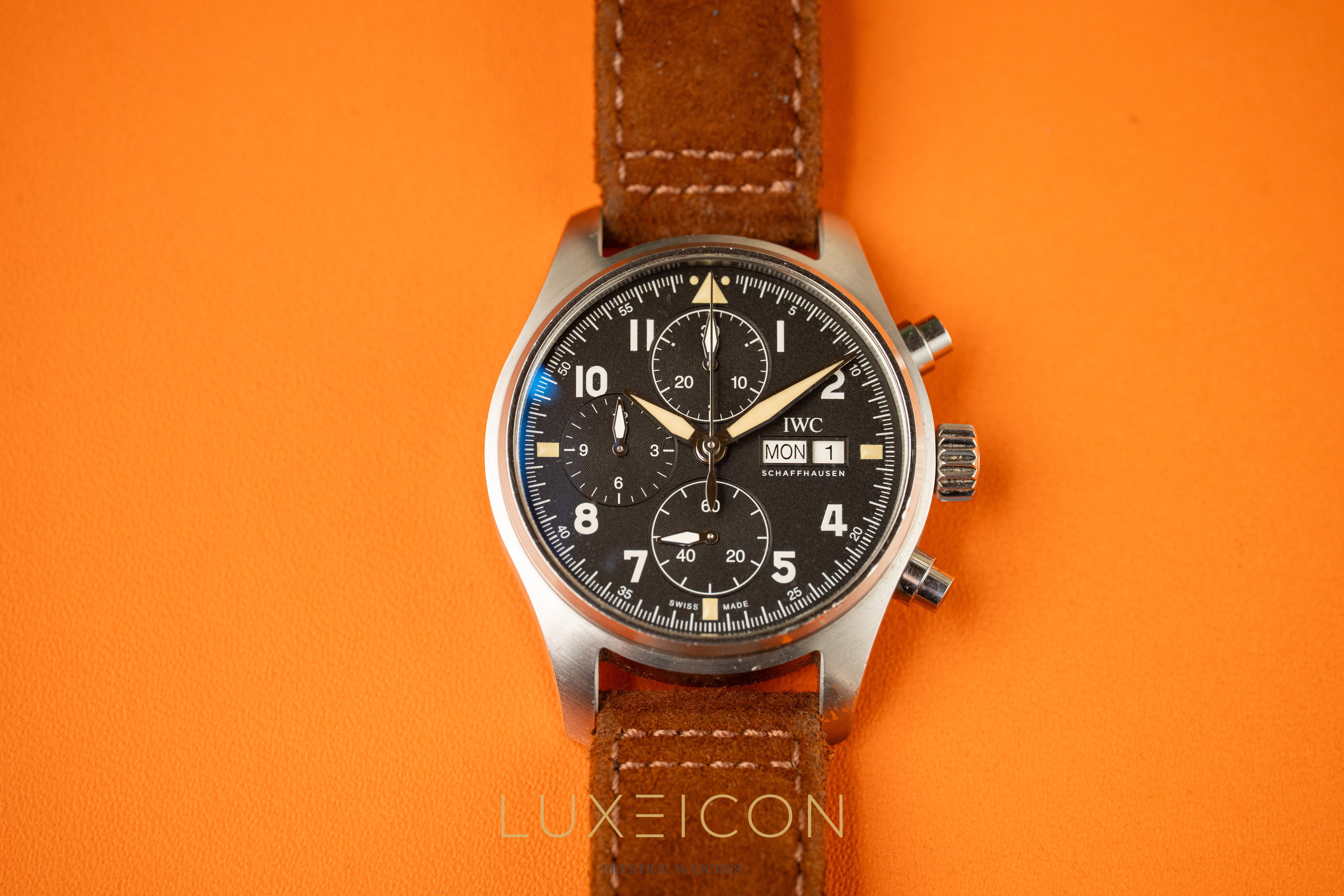 IWC Pilot Spitfire Chronograph Pilot's Watch Chronograph Spitfire