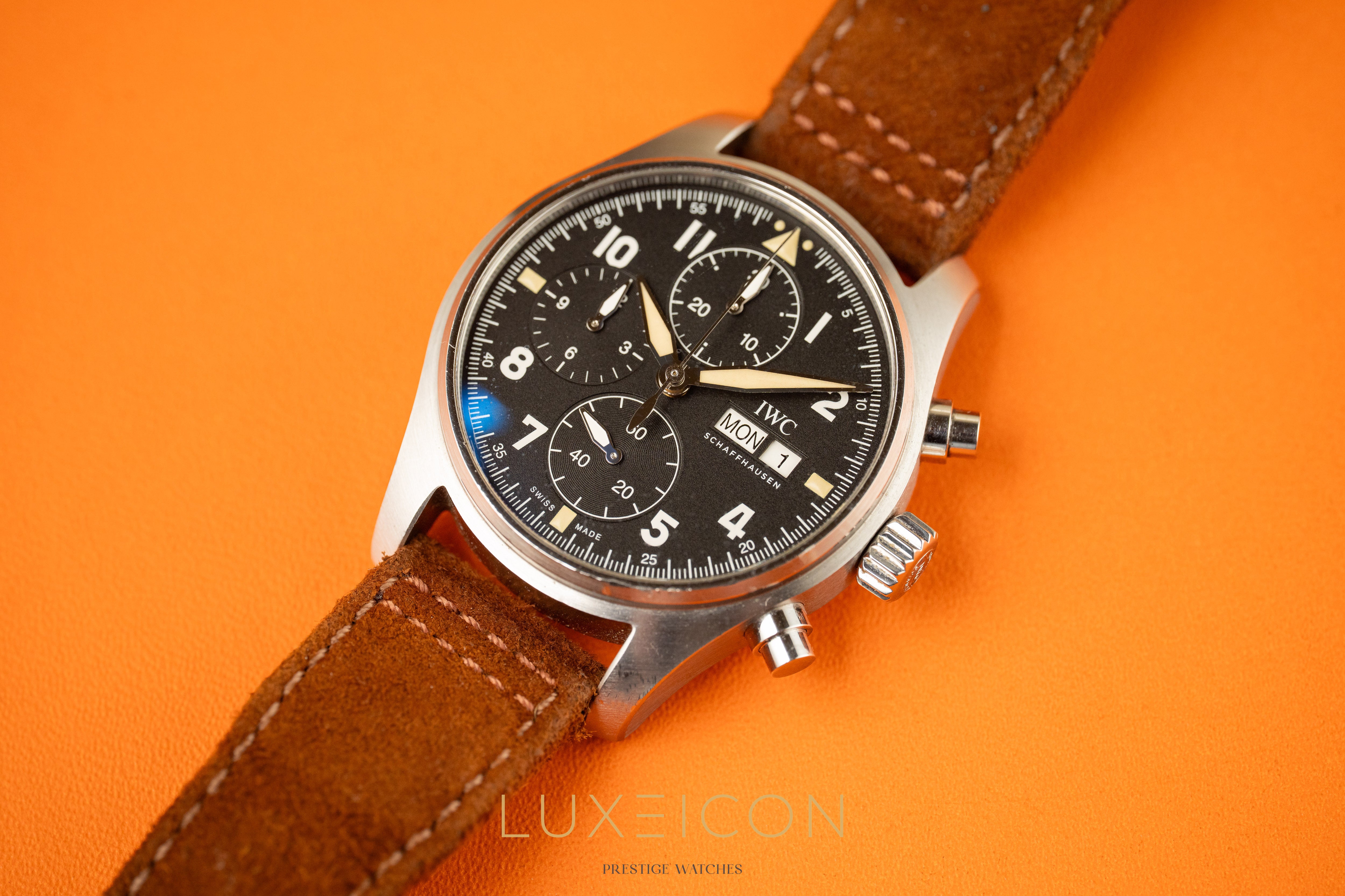 IWC Pilot Spitfire Chronograph Pilot's Watch Chronograph Spitfire