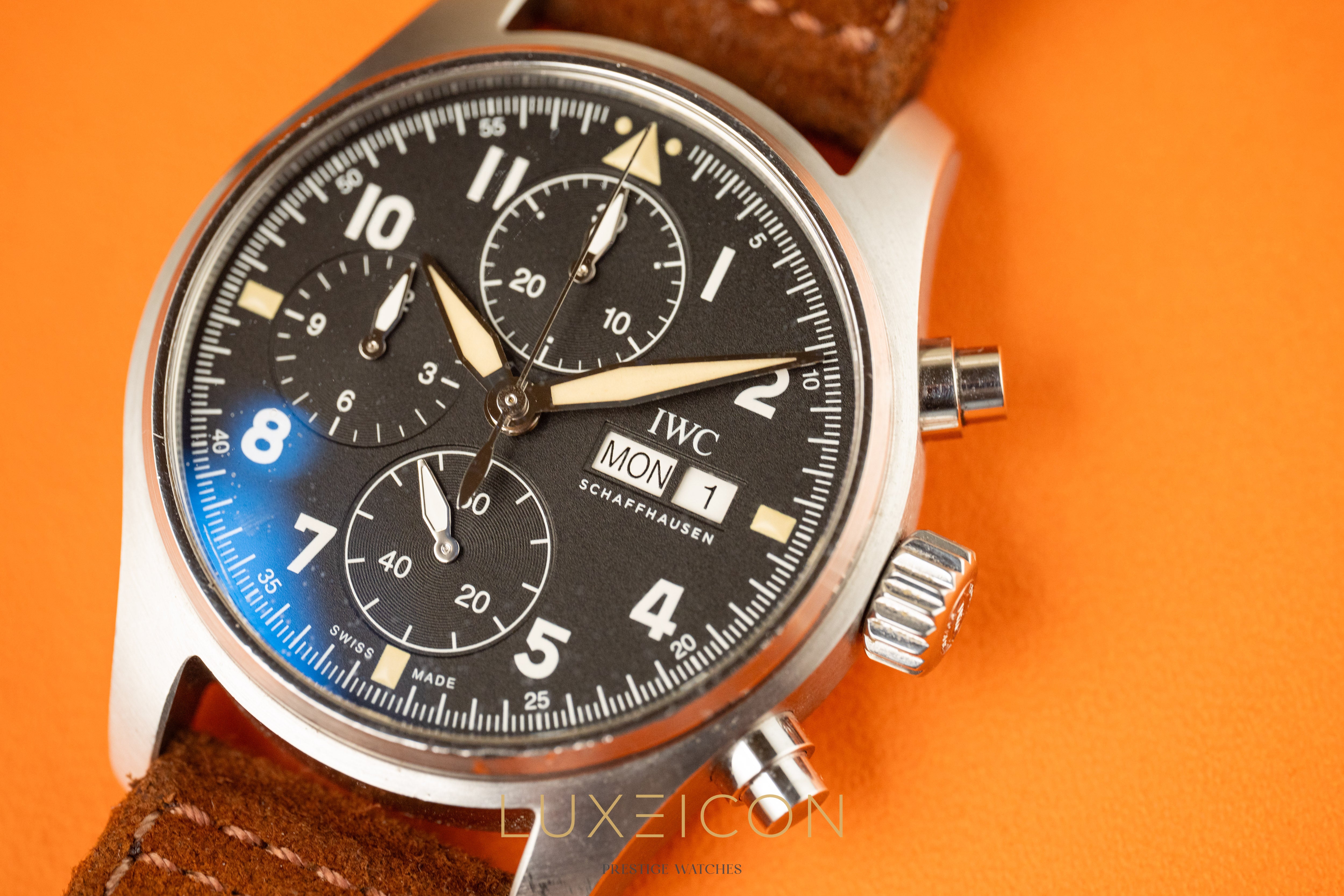 IWC Pilot Spitfire Chronograph Pilot's Watch Chronograph Spitfire