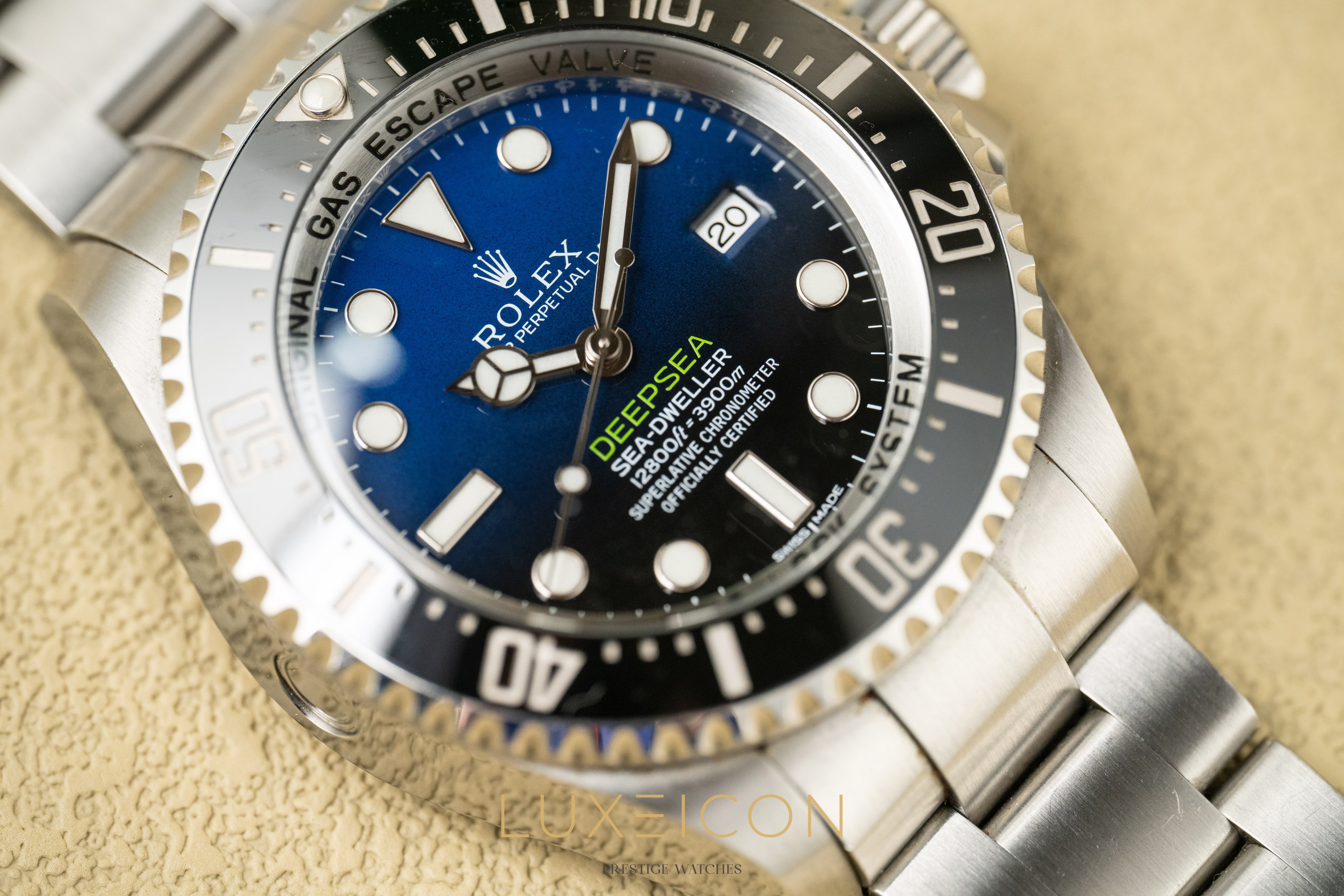 Rolex Sea-Dweller Deepsea James Cameron 116660 Deep Blue 44mm 2017