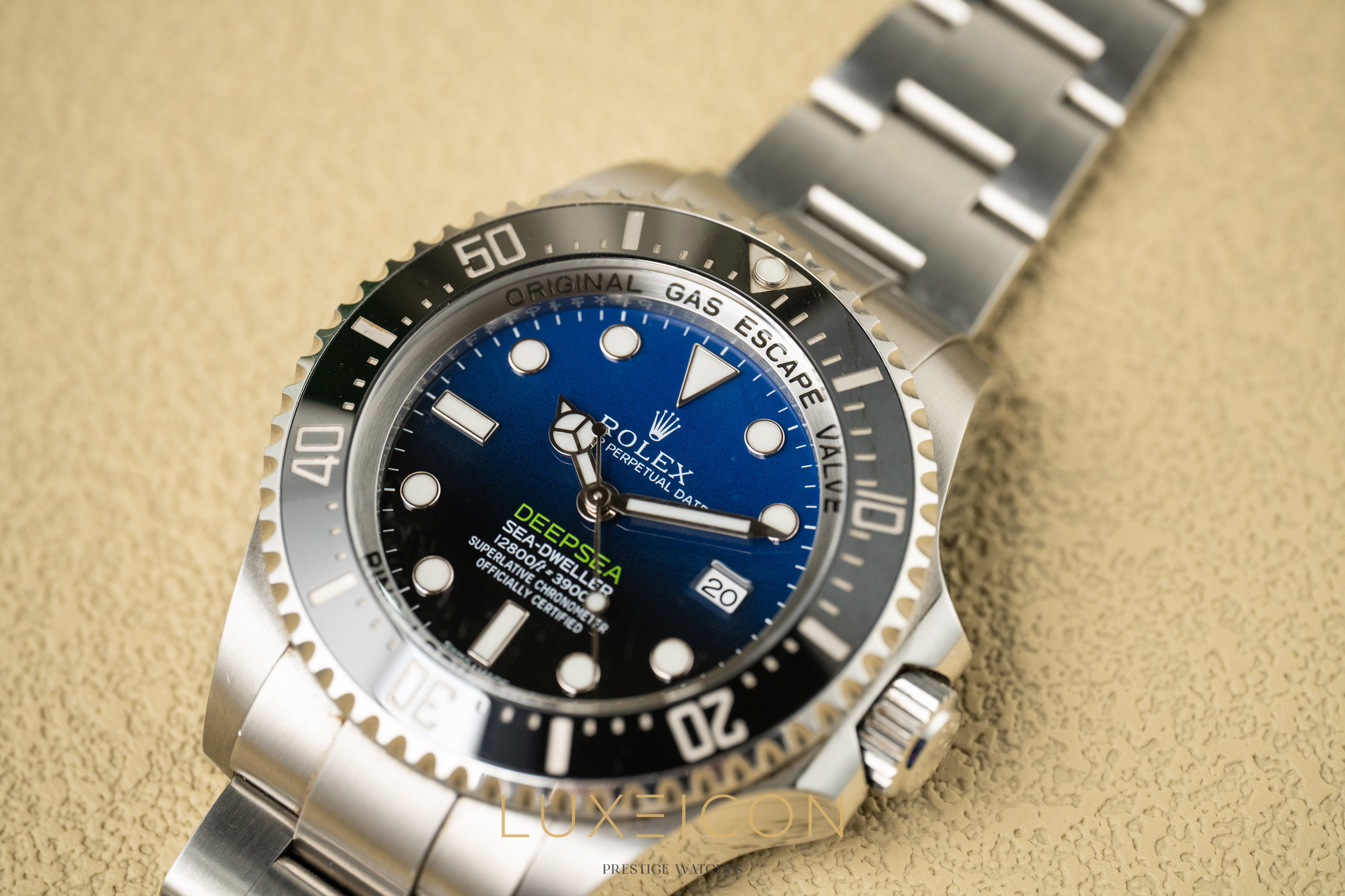 Rolex Sea-Dweller Deepsea James Cameron 116660 Deep Blue 44mm 2017