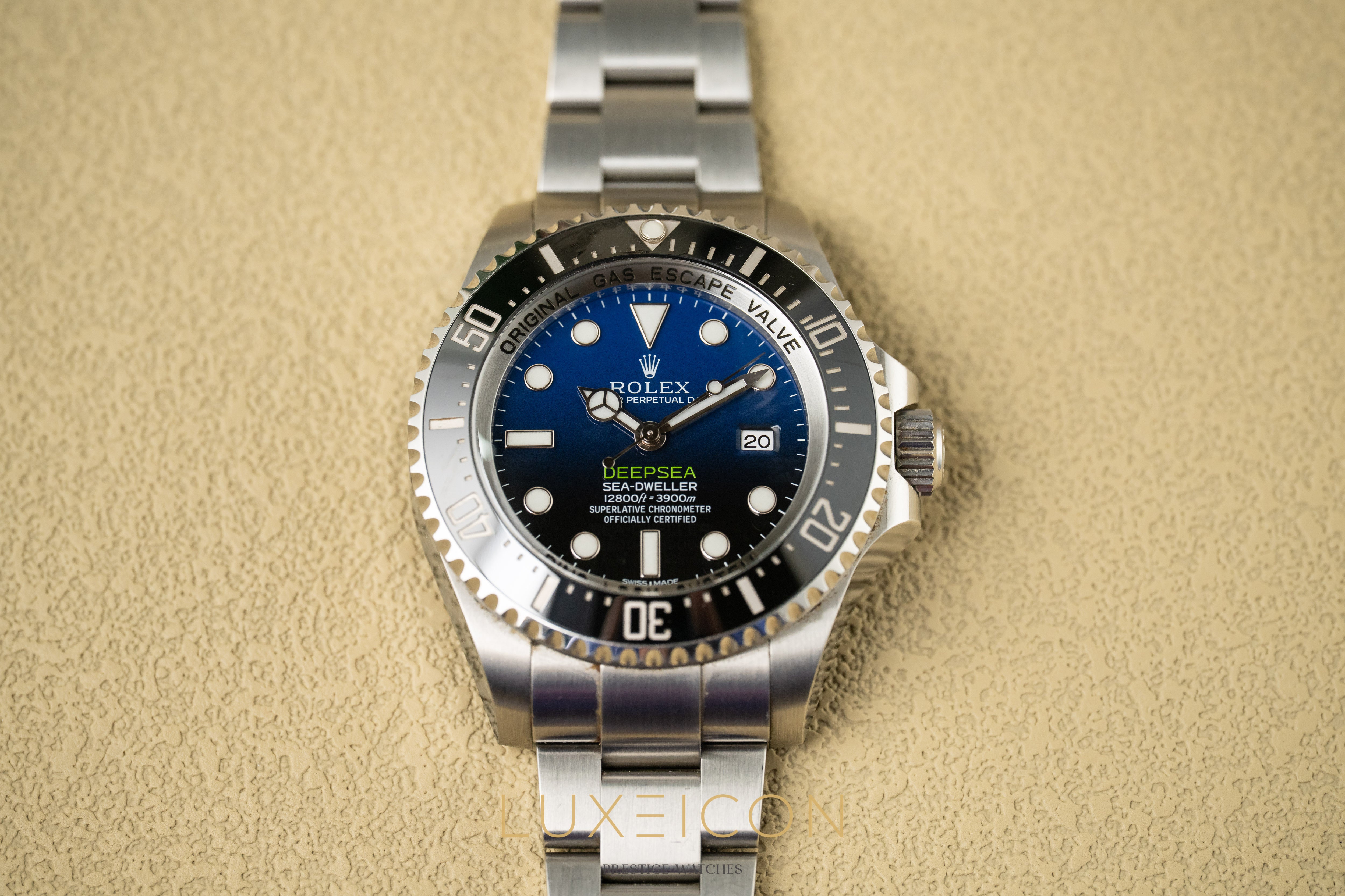 Rolex Sea-Dweller Deepsea James Cameron 116660 Deep Blue 44mm 2017