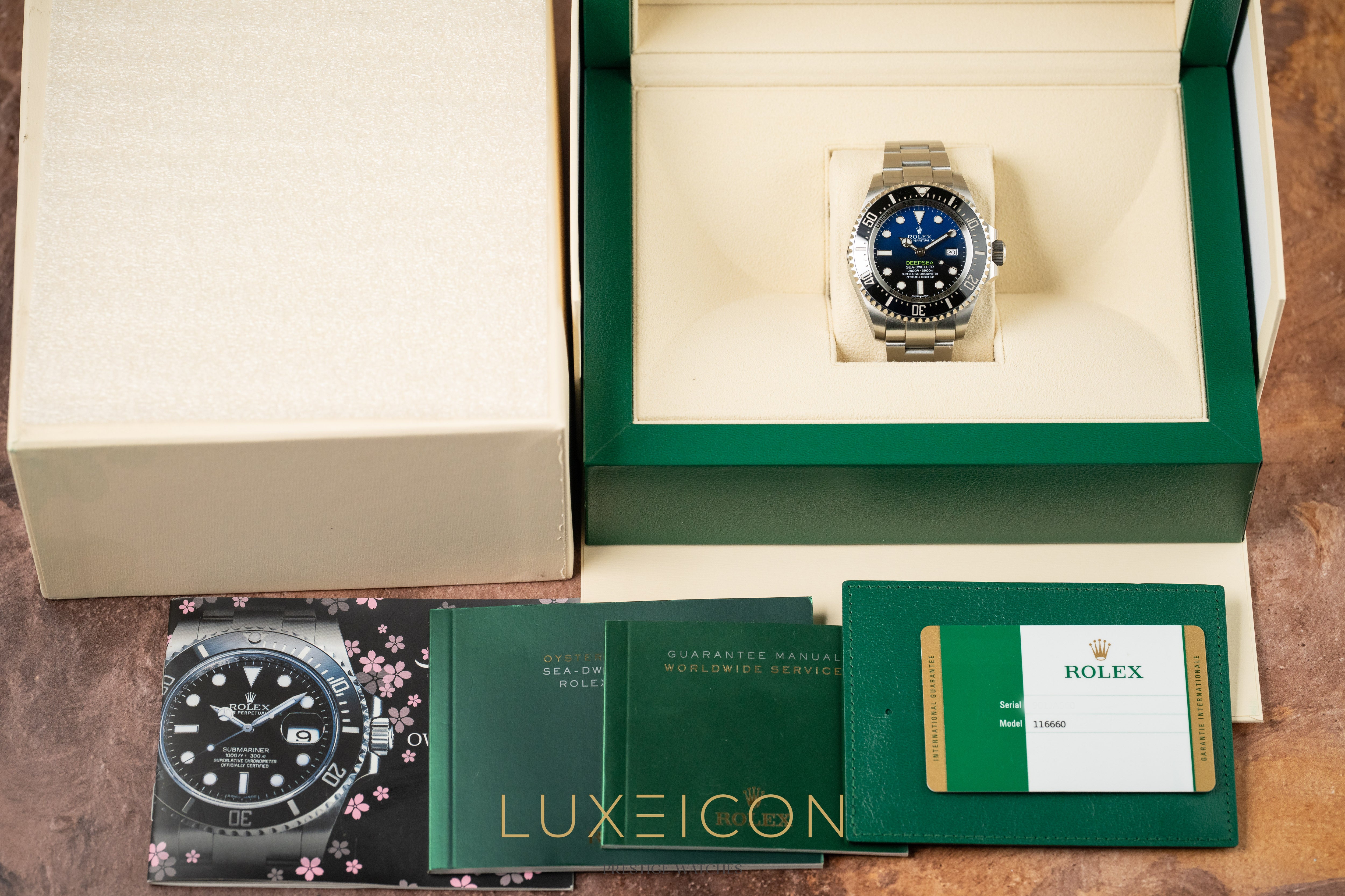 Rolex Sea-Dweller Deepsea James Cameron 116660 Deep Blue 44mm 2017