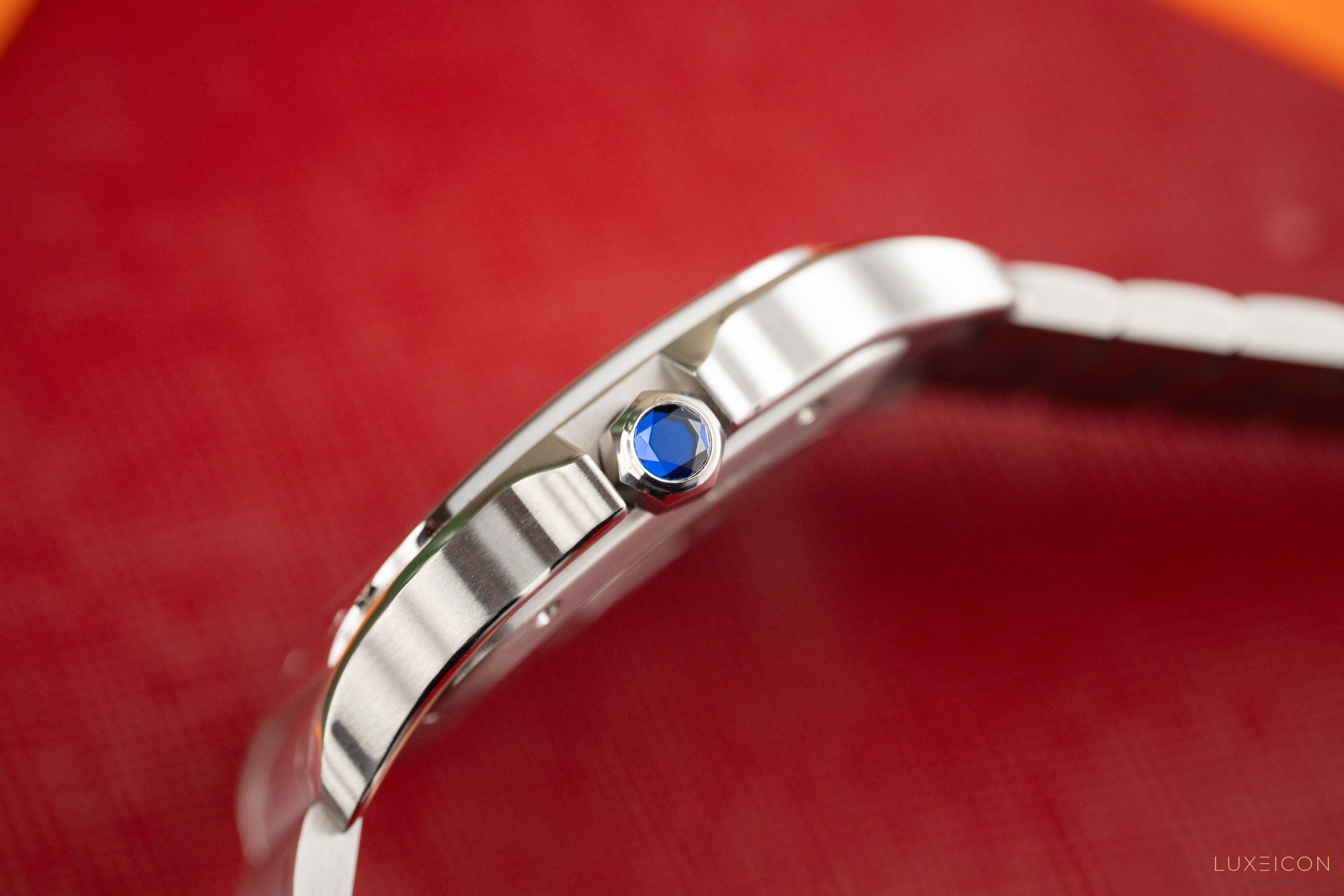 Cartier Santos De Cartier Cartier Santos White Large WSSA0018