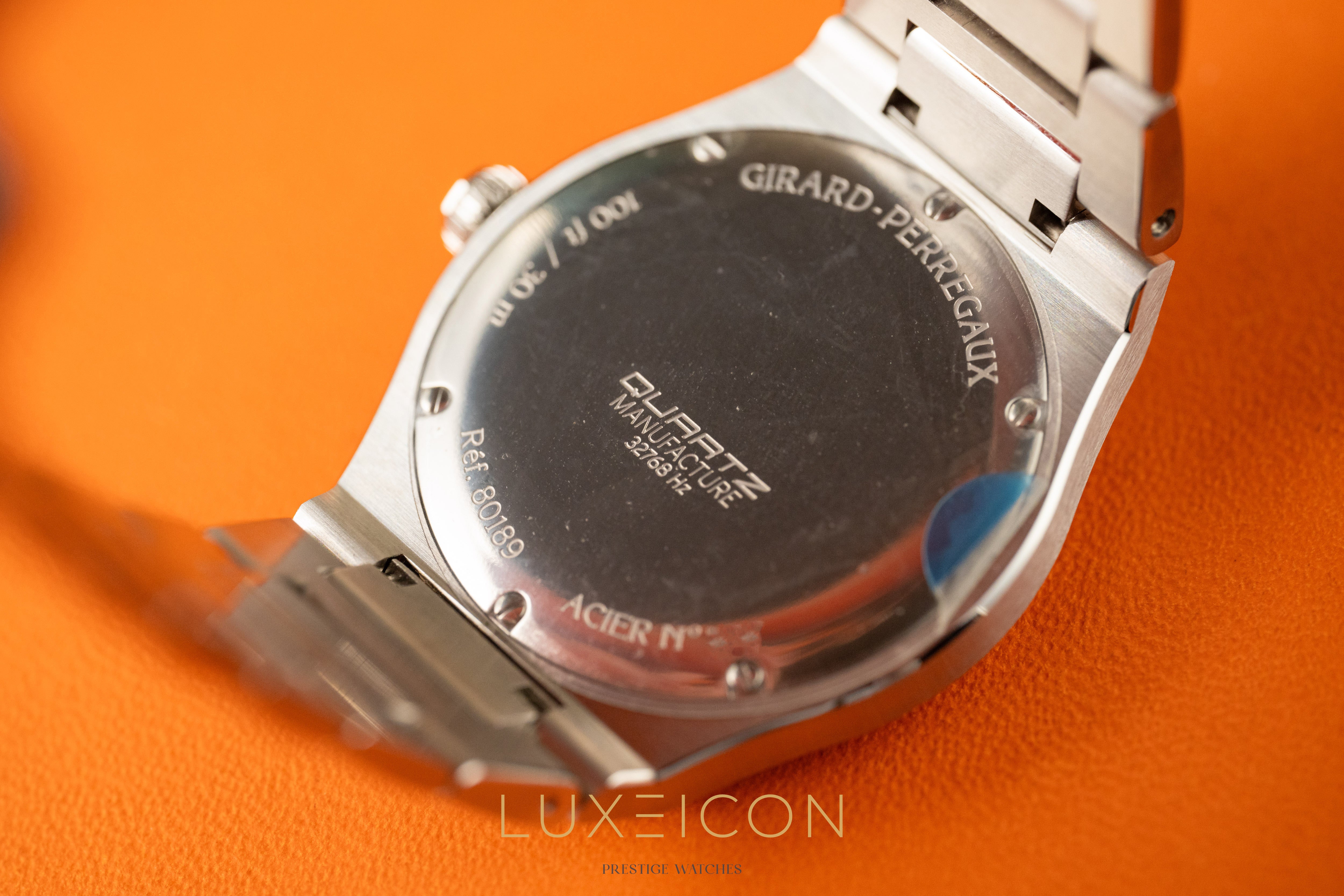 Girard Perregaux Laureato 34mm Diamond Bezel Blue Dial 2026 Brand new
