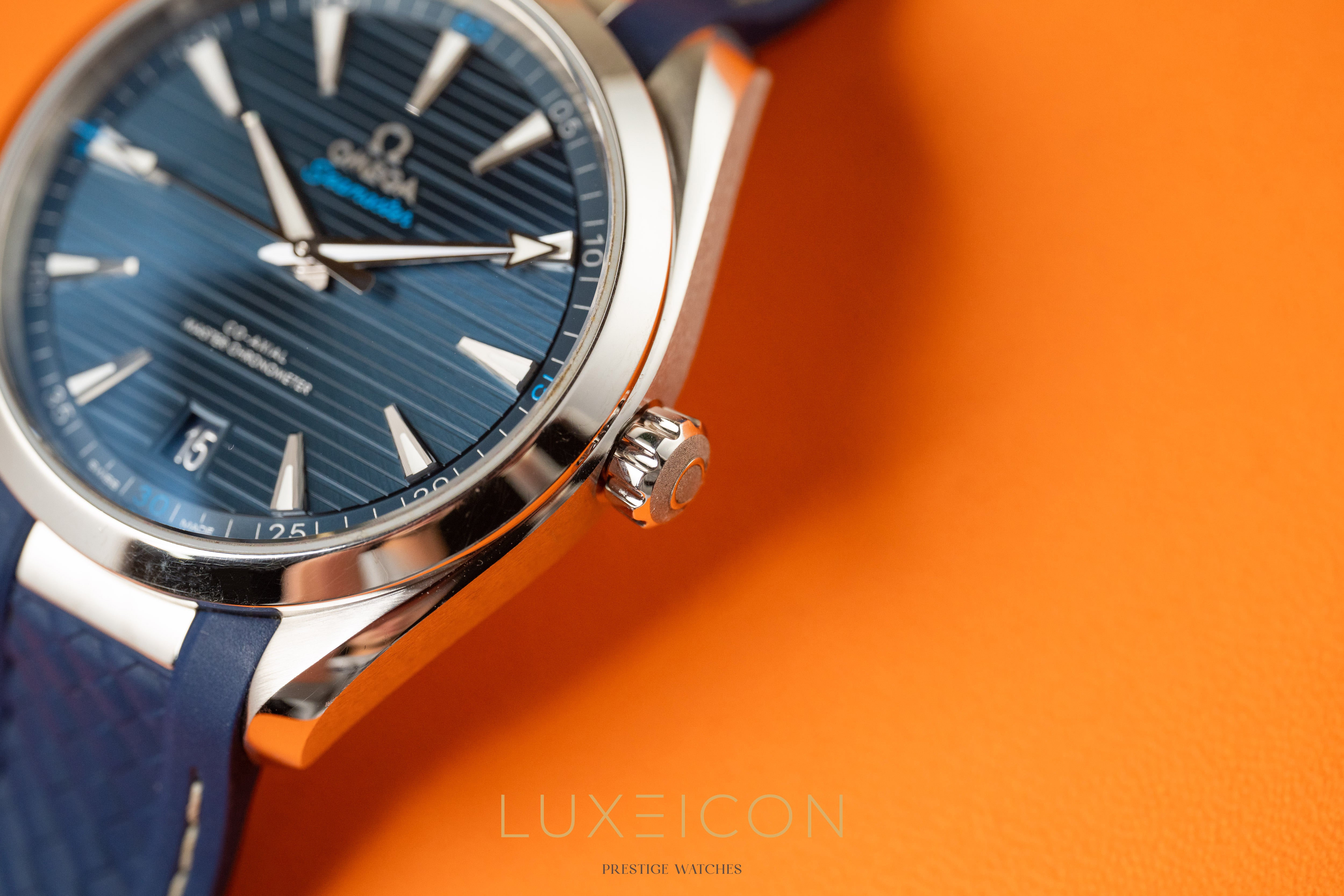 Omega Seamaster Aqua Terra Co-axial Master Chronometer Blue Dial 2023