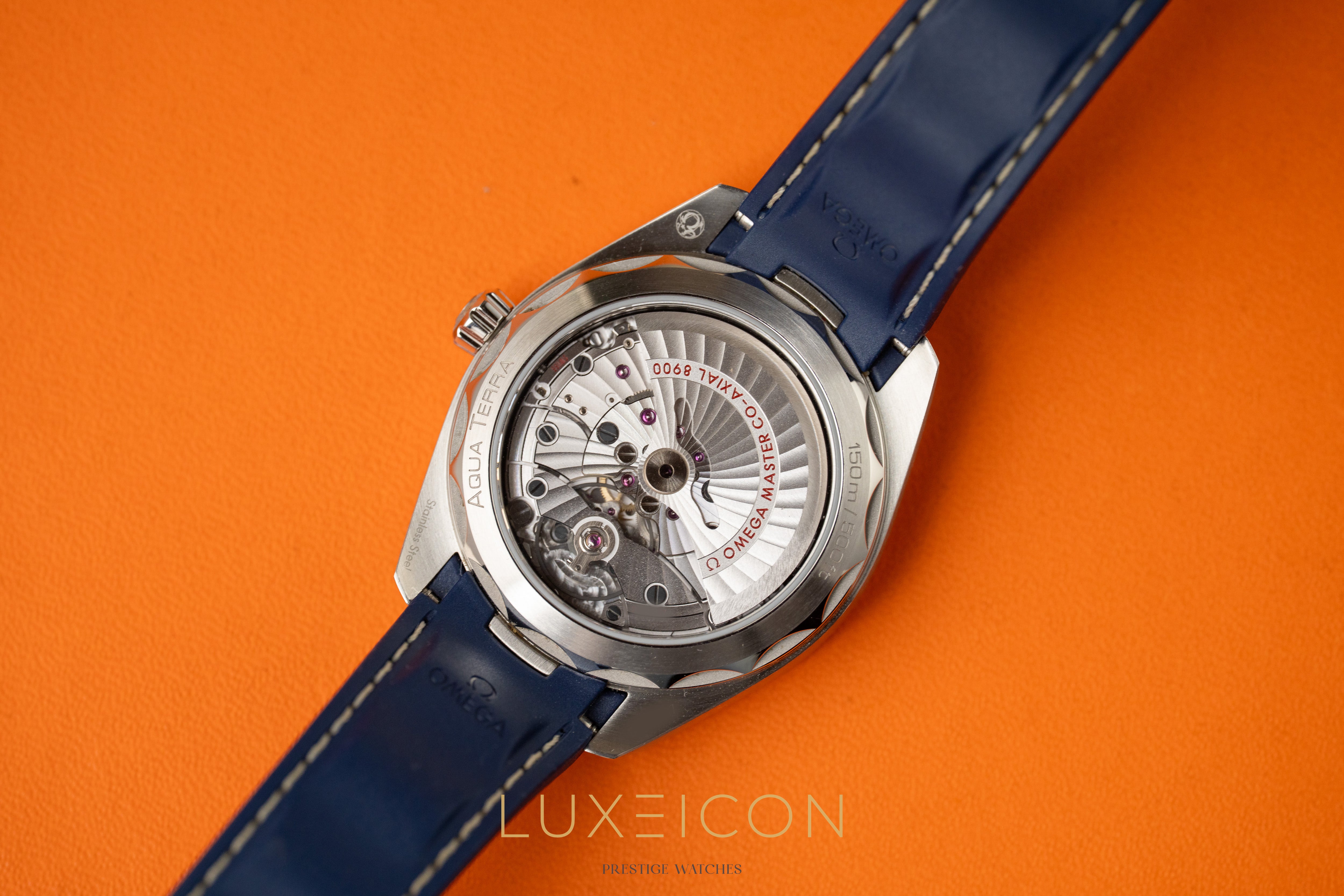 Omega Seamaster Aqua Terra Co-axial Master Chronometer Blue Dial 2023