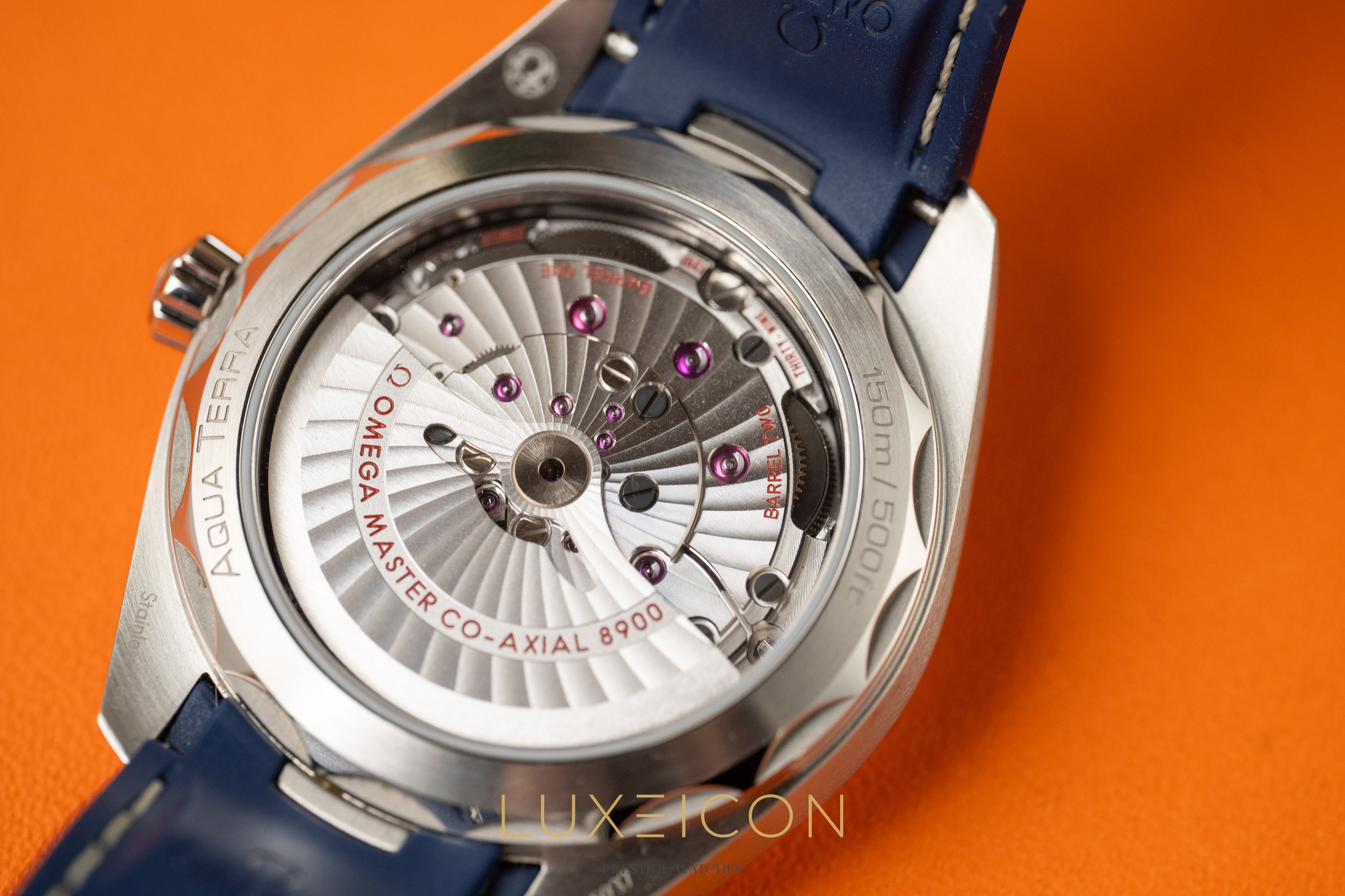 Omega Seamaster Aqua Terra Co-axial Master Chronometer Blue Dial 2023