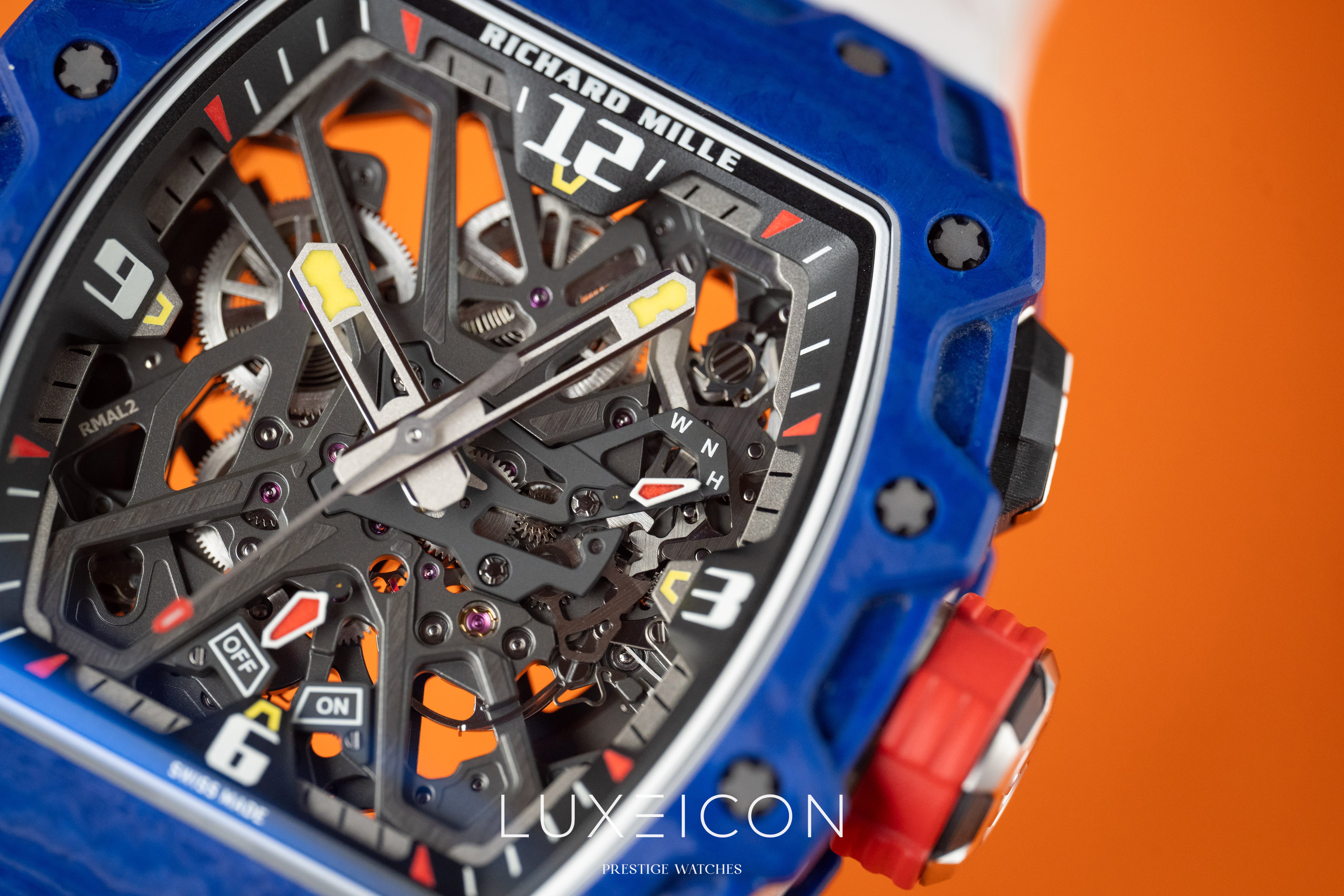 Richard Mille RM 035 35-03 Blue NTPT Rafael Nadal 2025