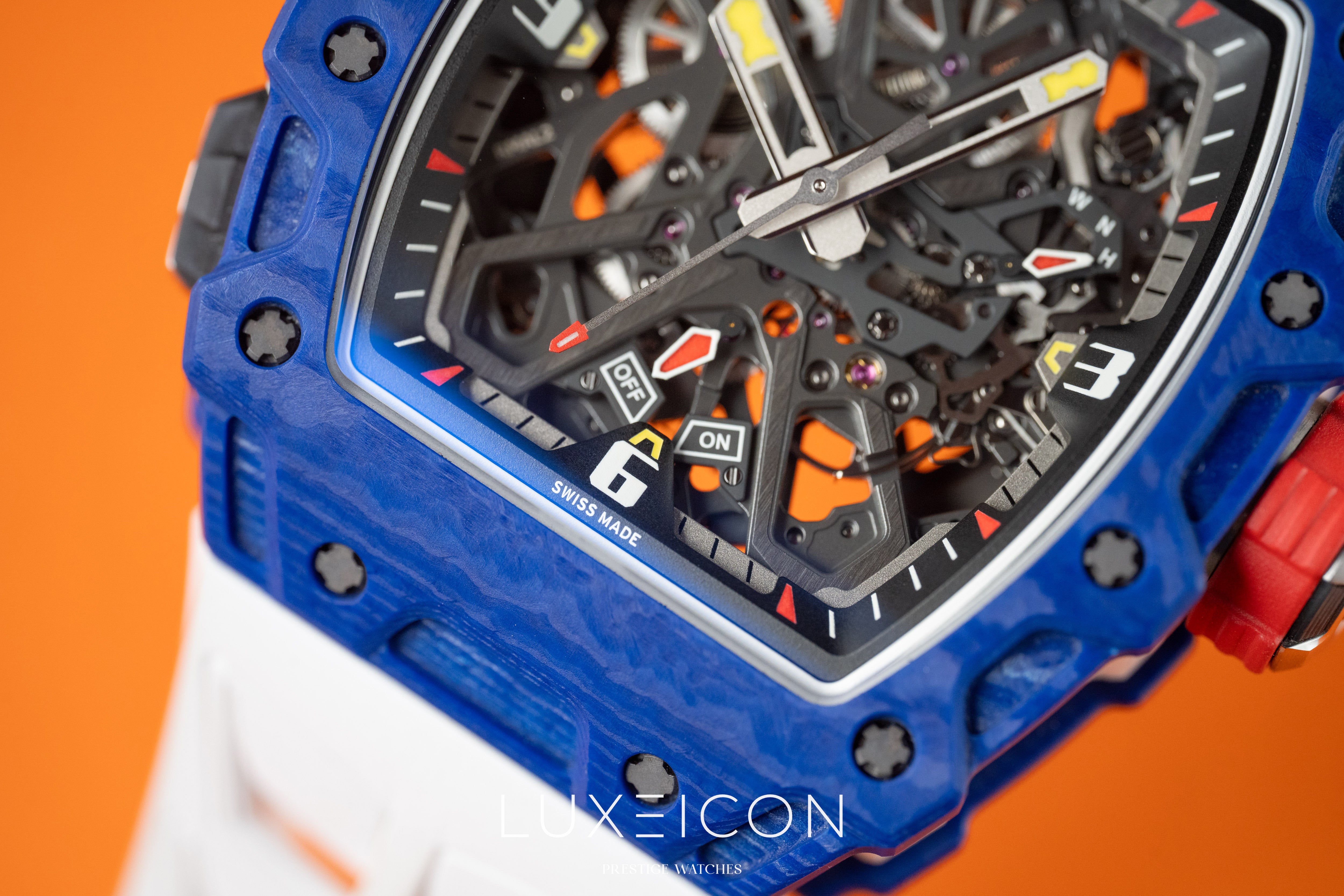 Richard Mille RM 035 35-03 Blue NTPT Rafael Nadal 2025